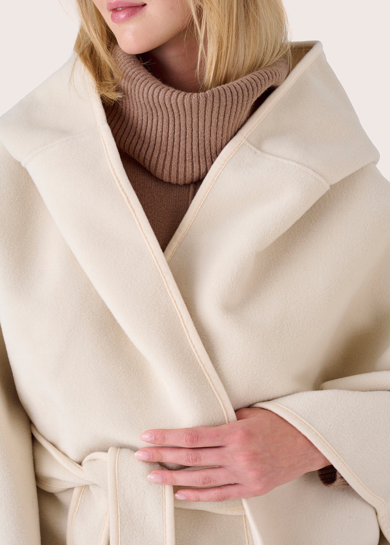 Mantella Marte con cappuccio