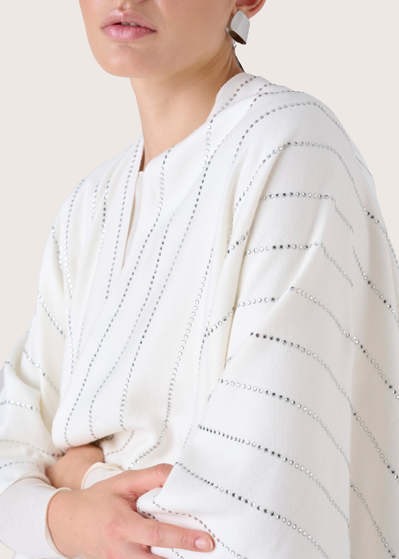 Mantella Menea con micro strass