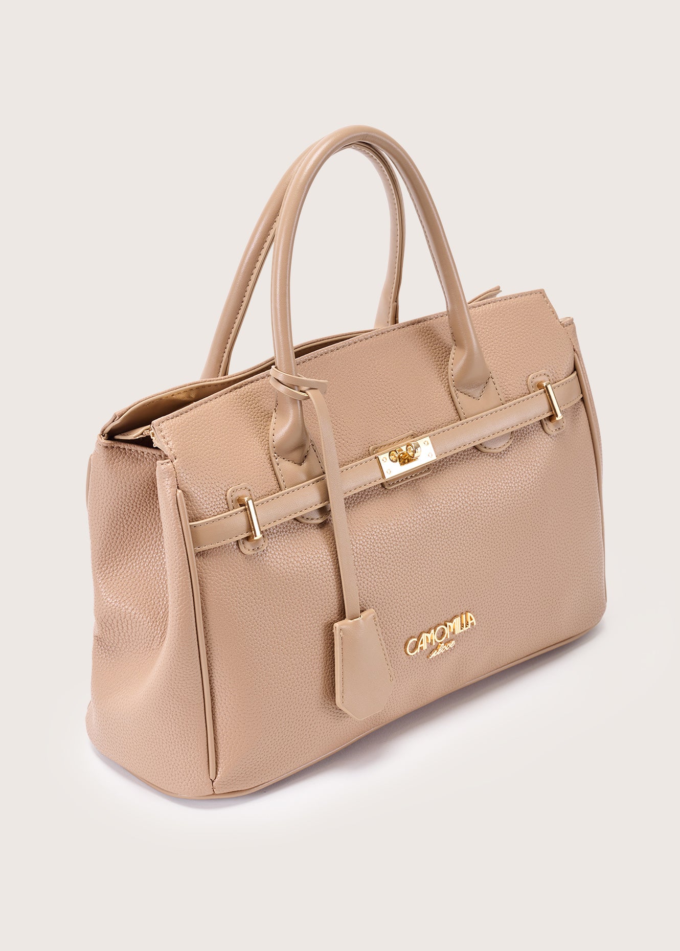 Borsa shopping Belly in ecopelle