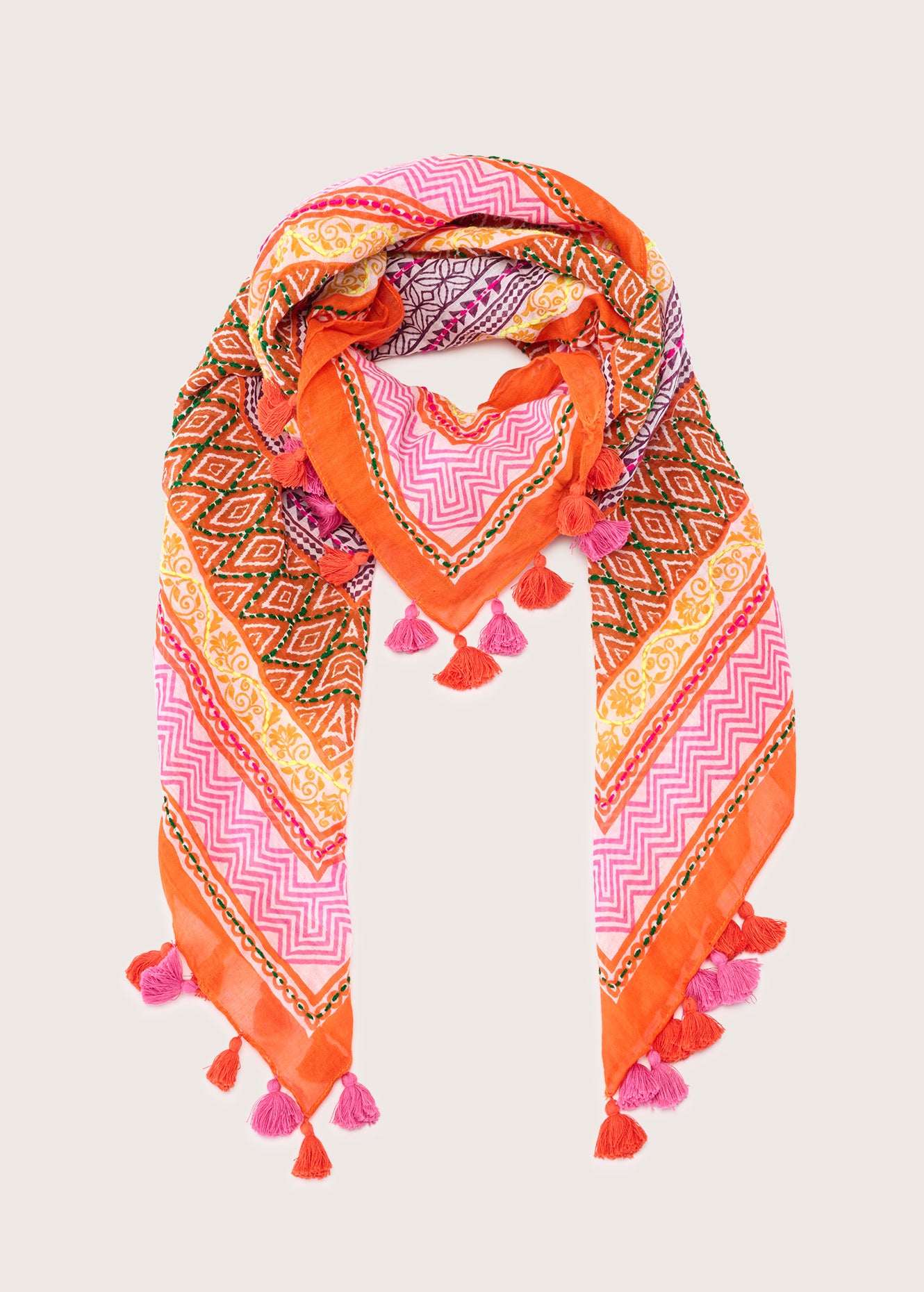 Sciarpa Stone 100% cotone