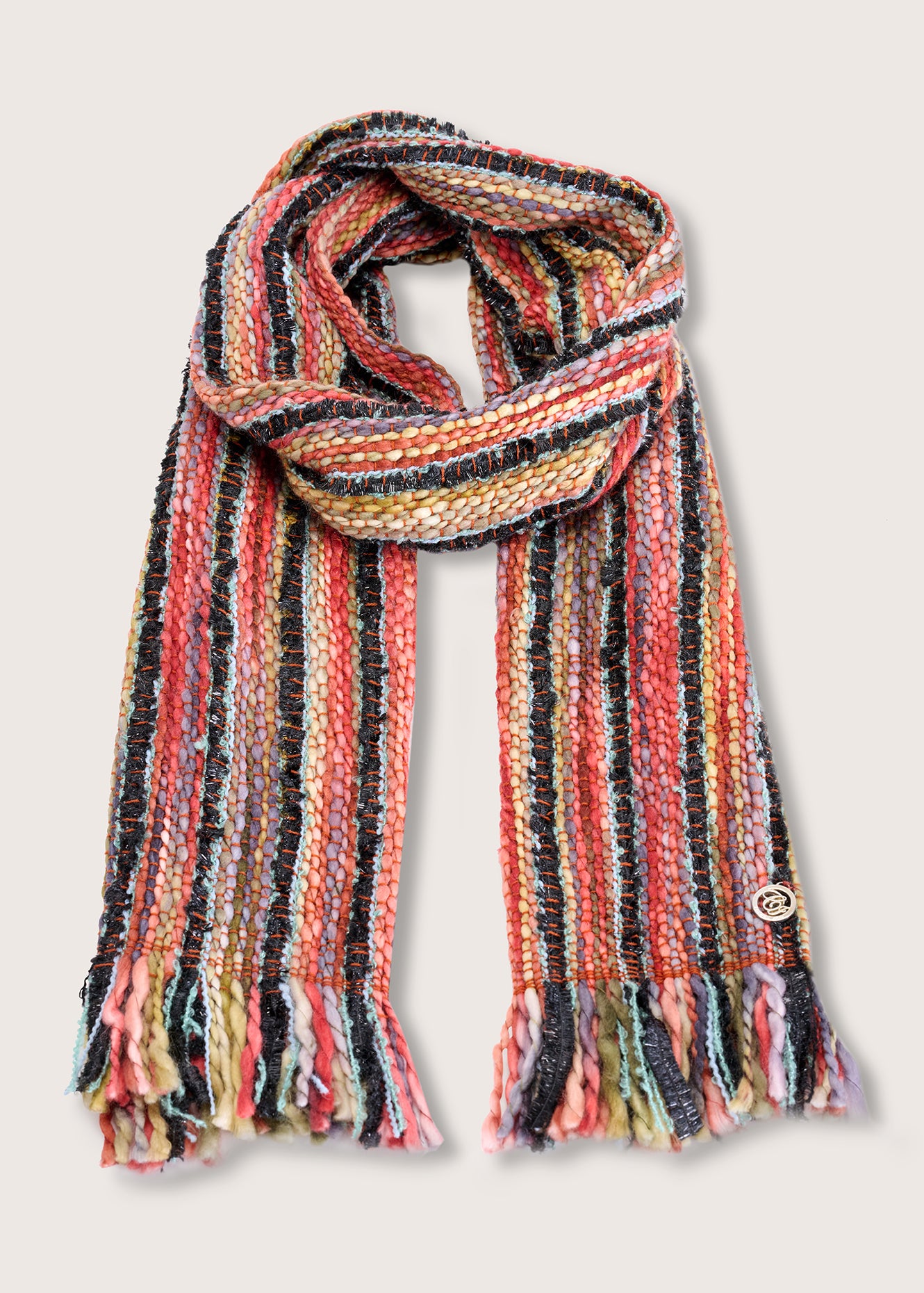 Sciarpa Strica in tessuto bouclé