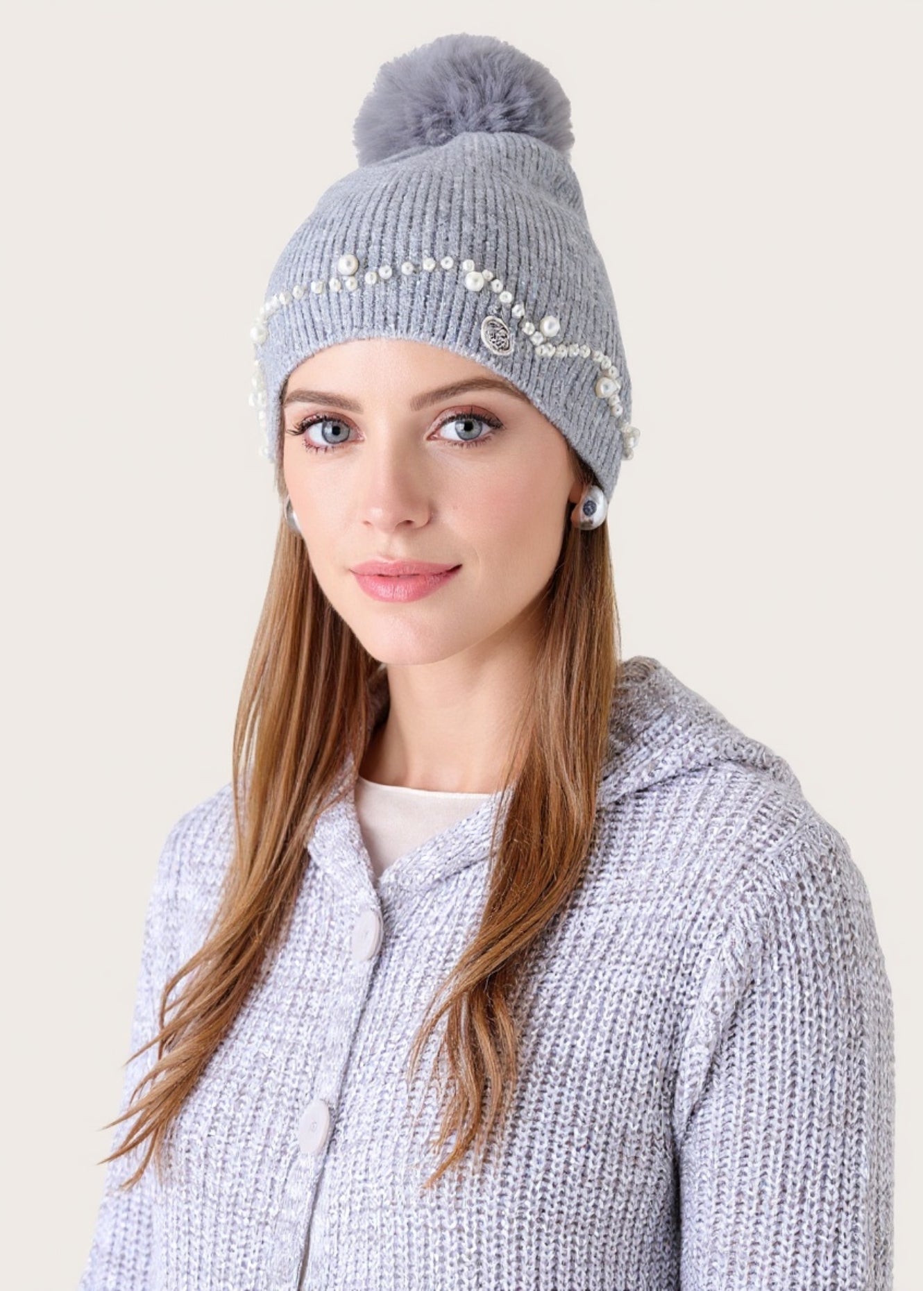 Cappello Cera con perle