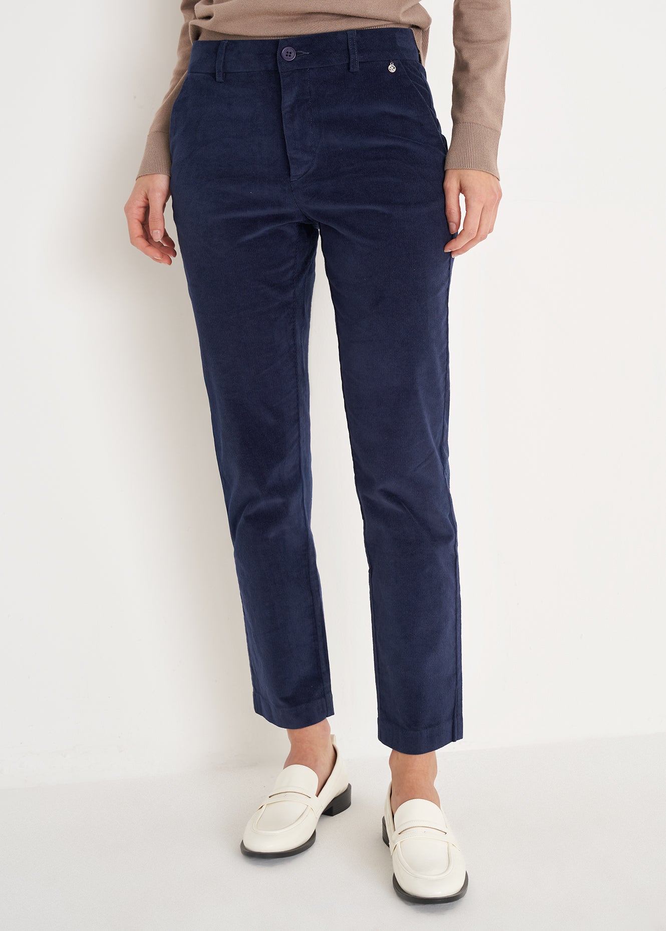 Pantalone Alicez in velluto di cotone