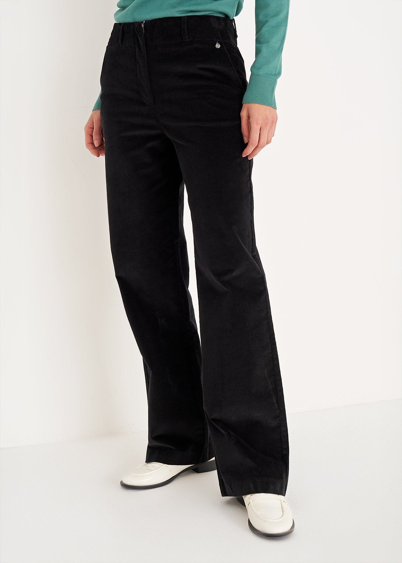 Pantalone Giorgia in velluto di cotone