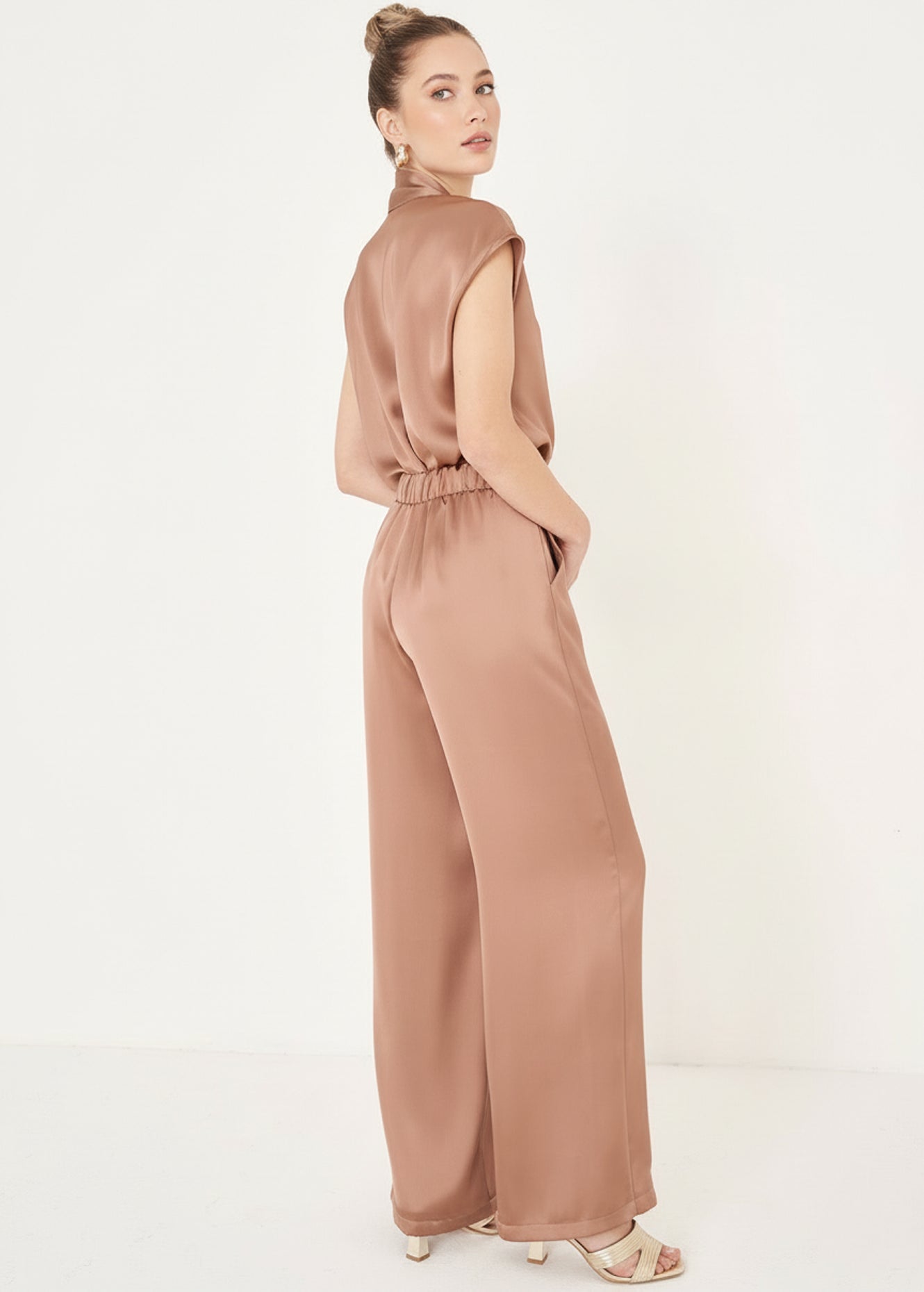 Pantaloni Pablo In Satin
