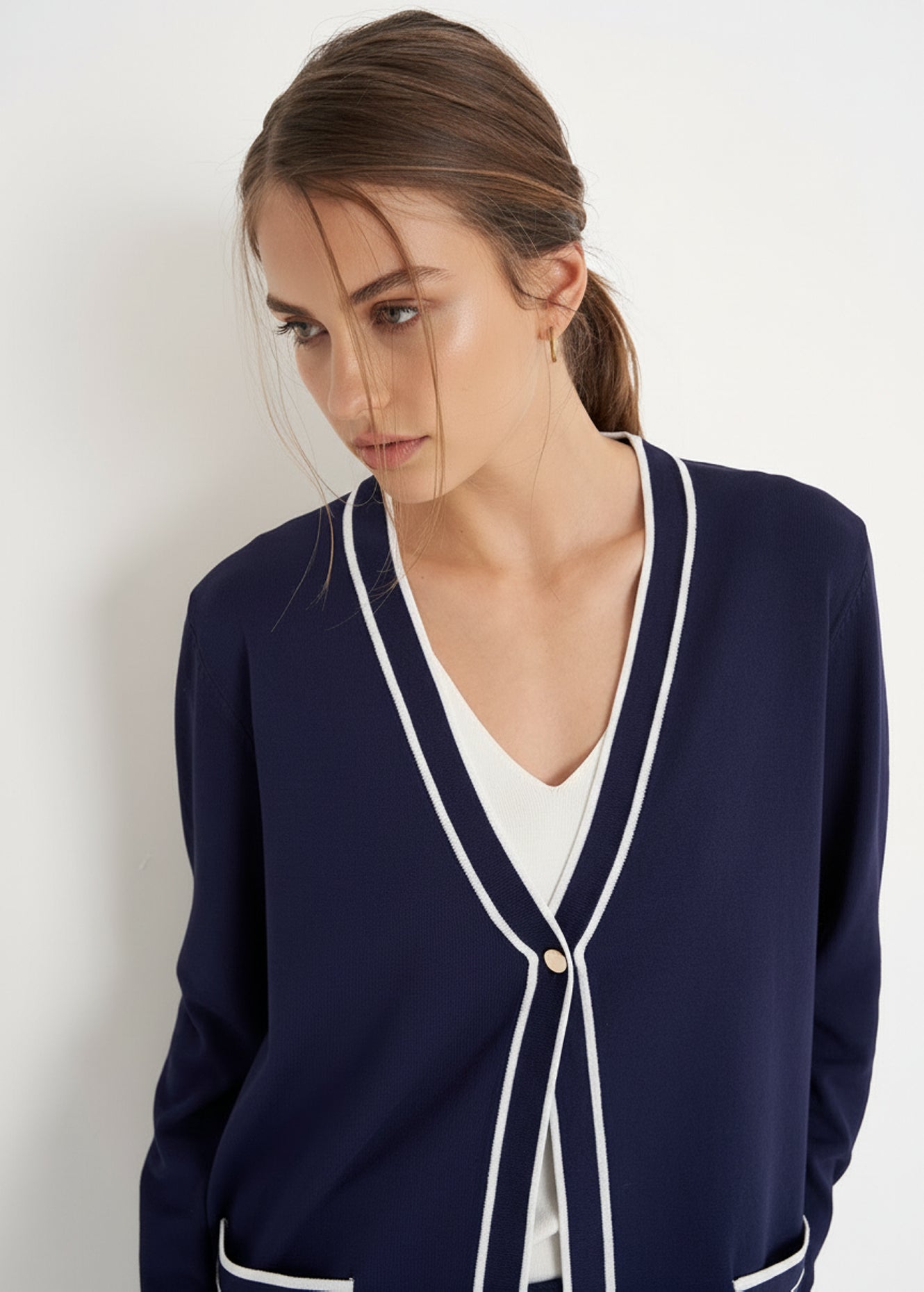 Cardigan Croxie in filo di viscosa