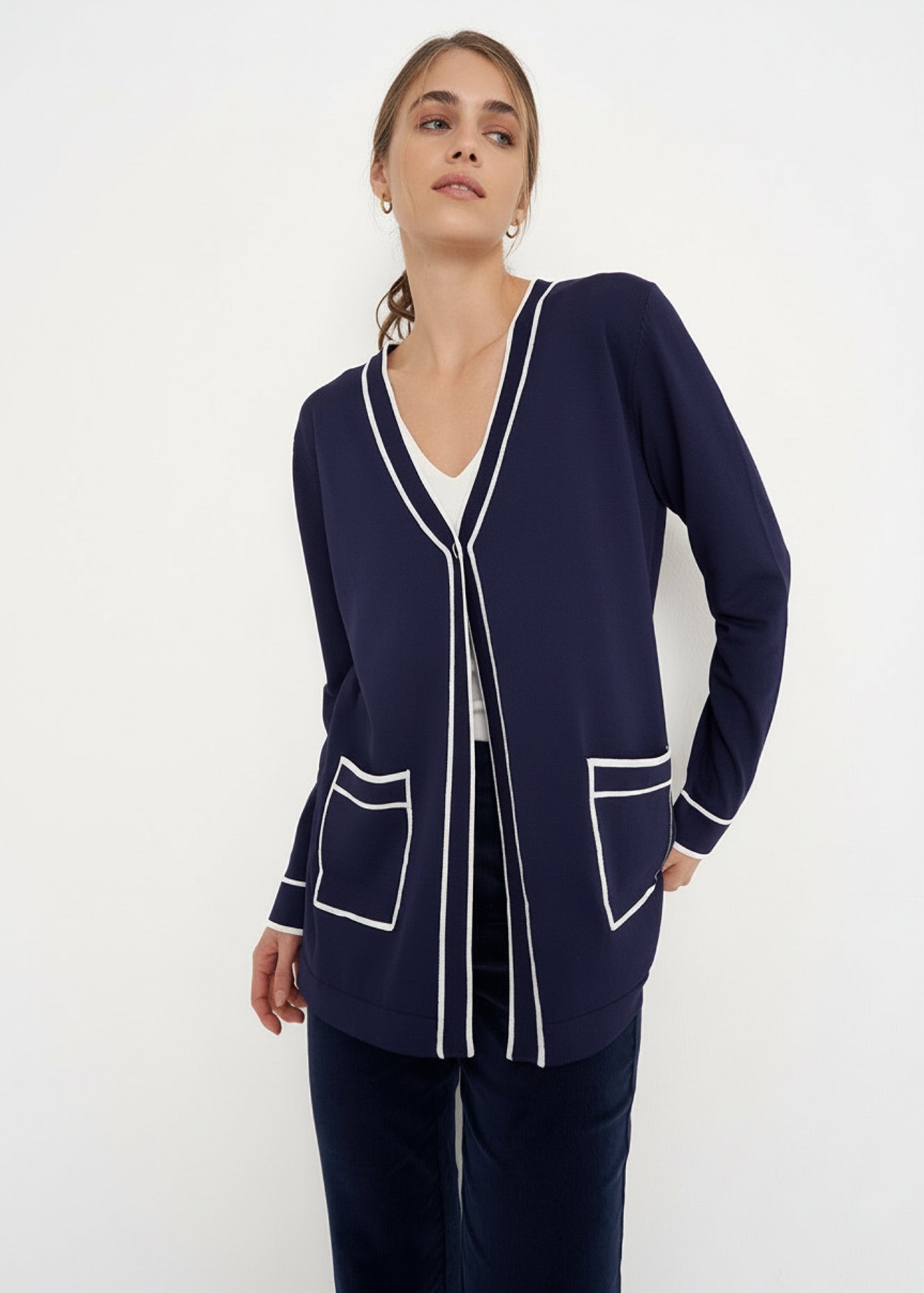 Cardigan Croxie in filo di viscosa