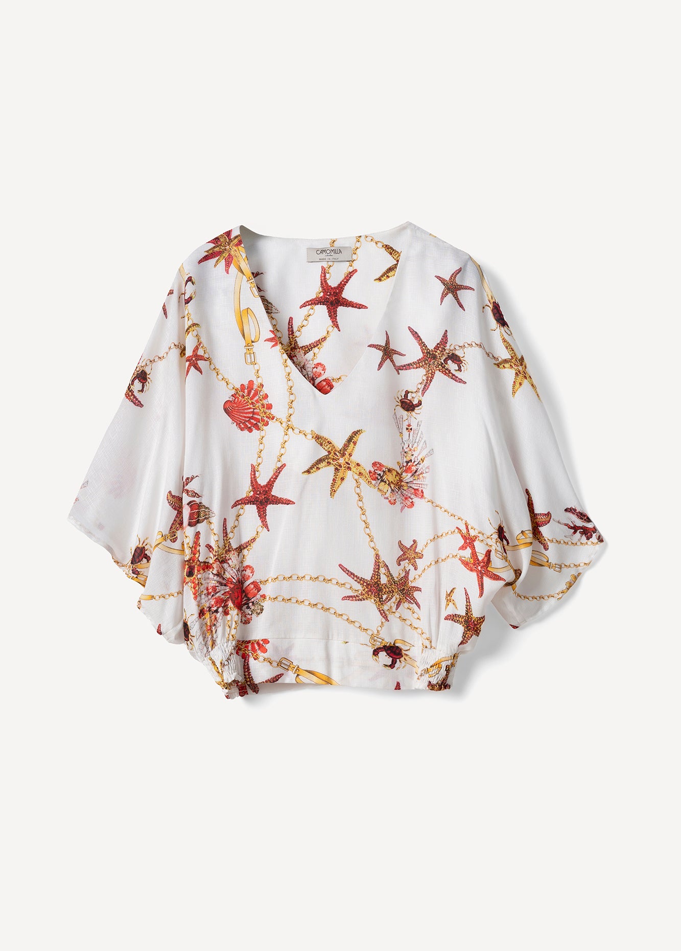 T-Shirt Sandra Fantasia Stelle Marine