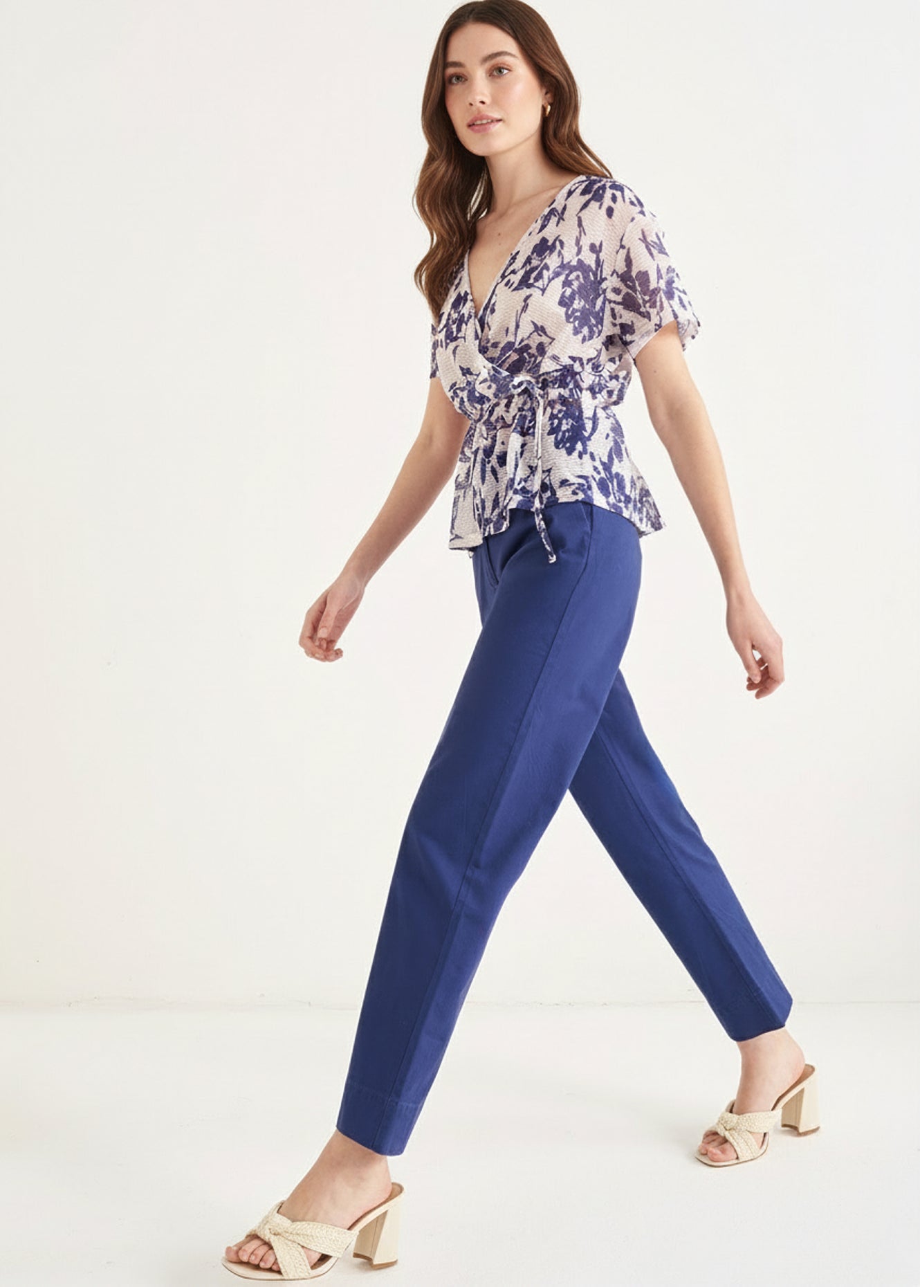 Blusa Sun con stampa floreale