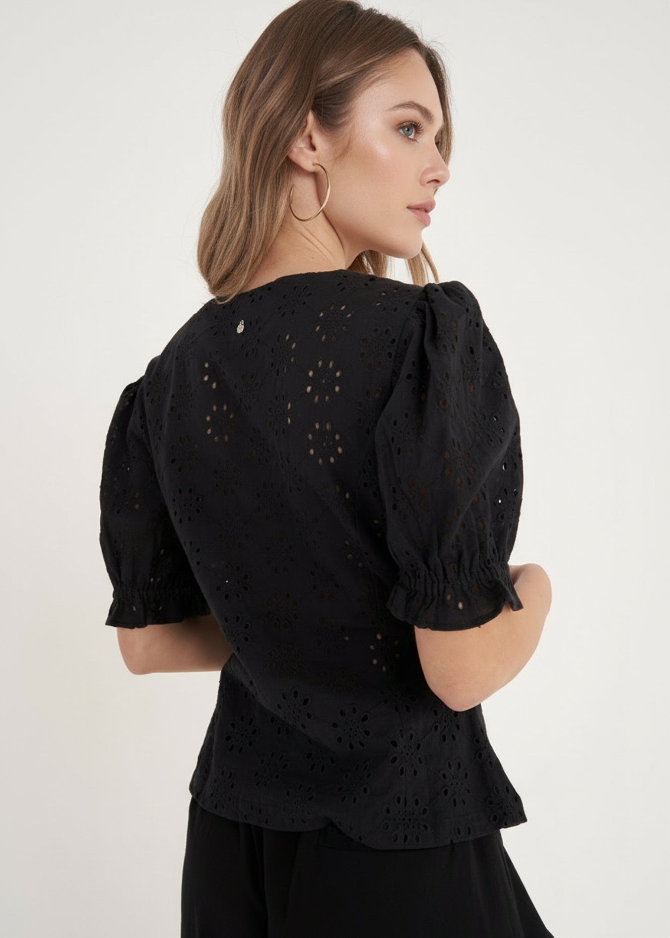Camicia Candy In Pizzo Sangallo