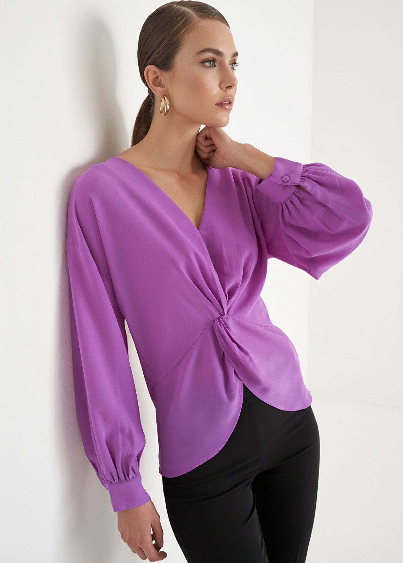 Blusa Benoit in georgette