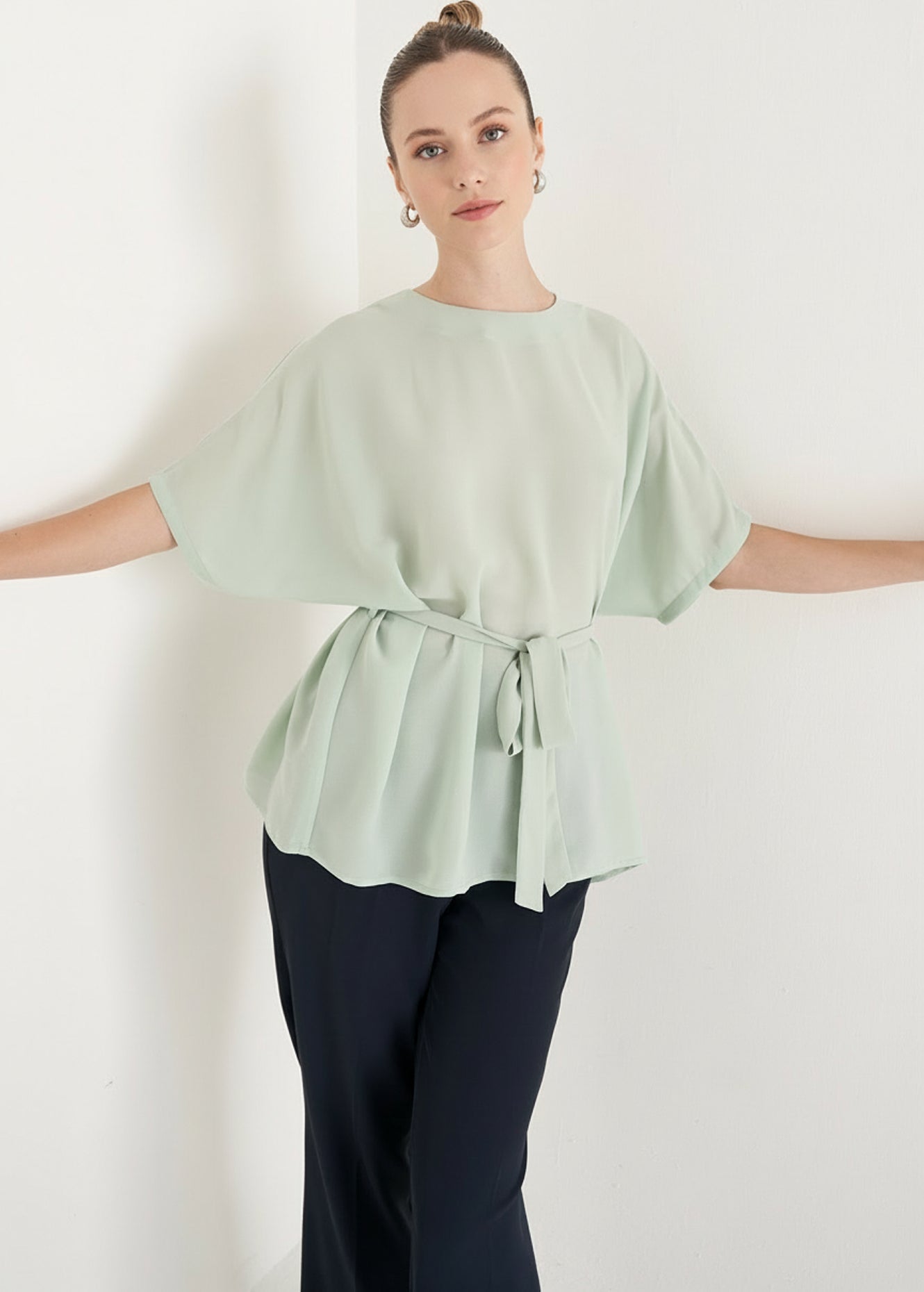Blusa Benor in georgette