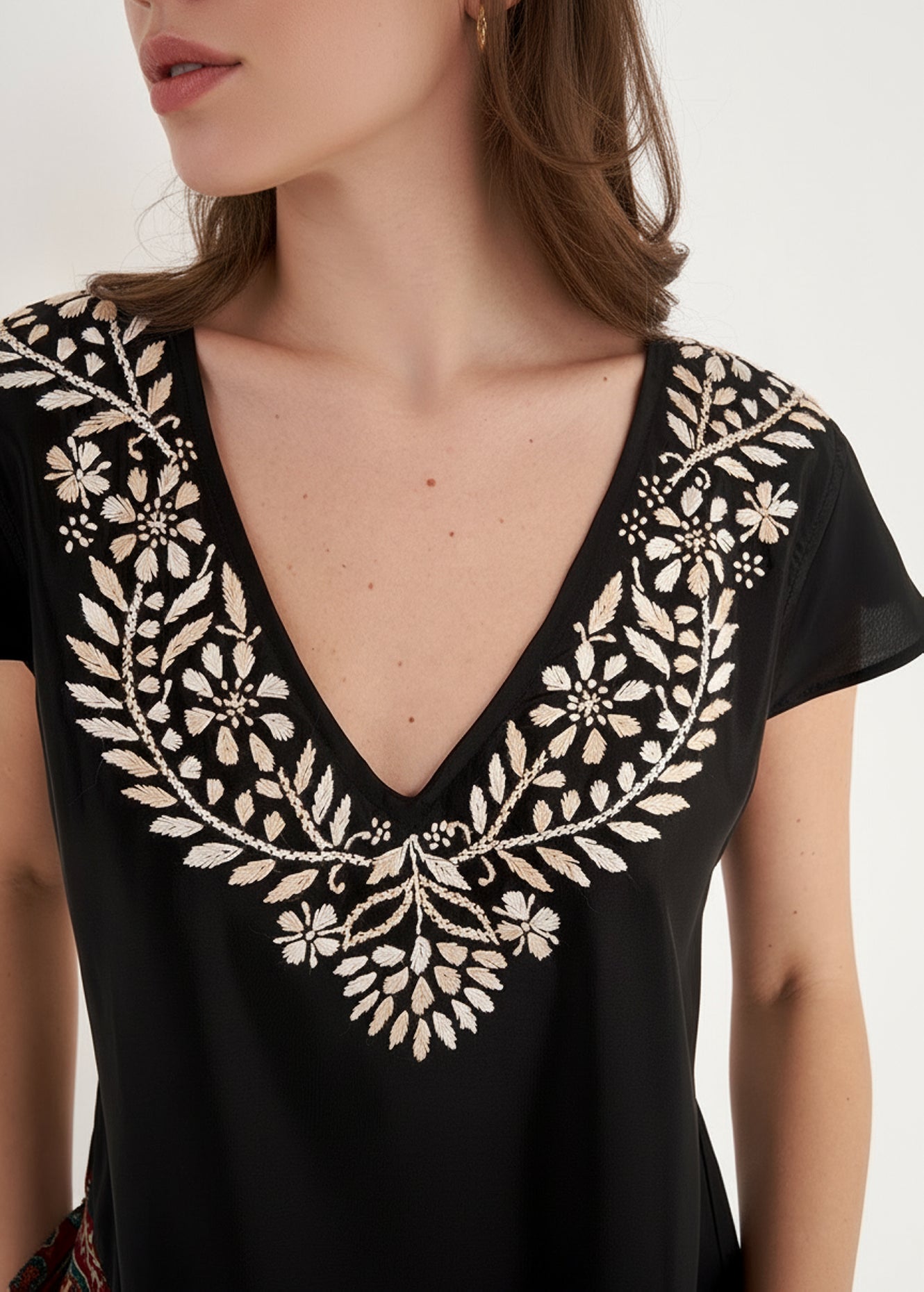 Blusa Bard Fantasia Con Ricamo