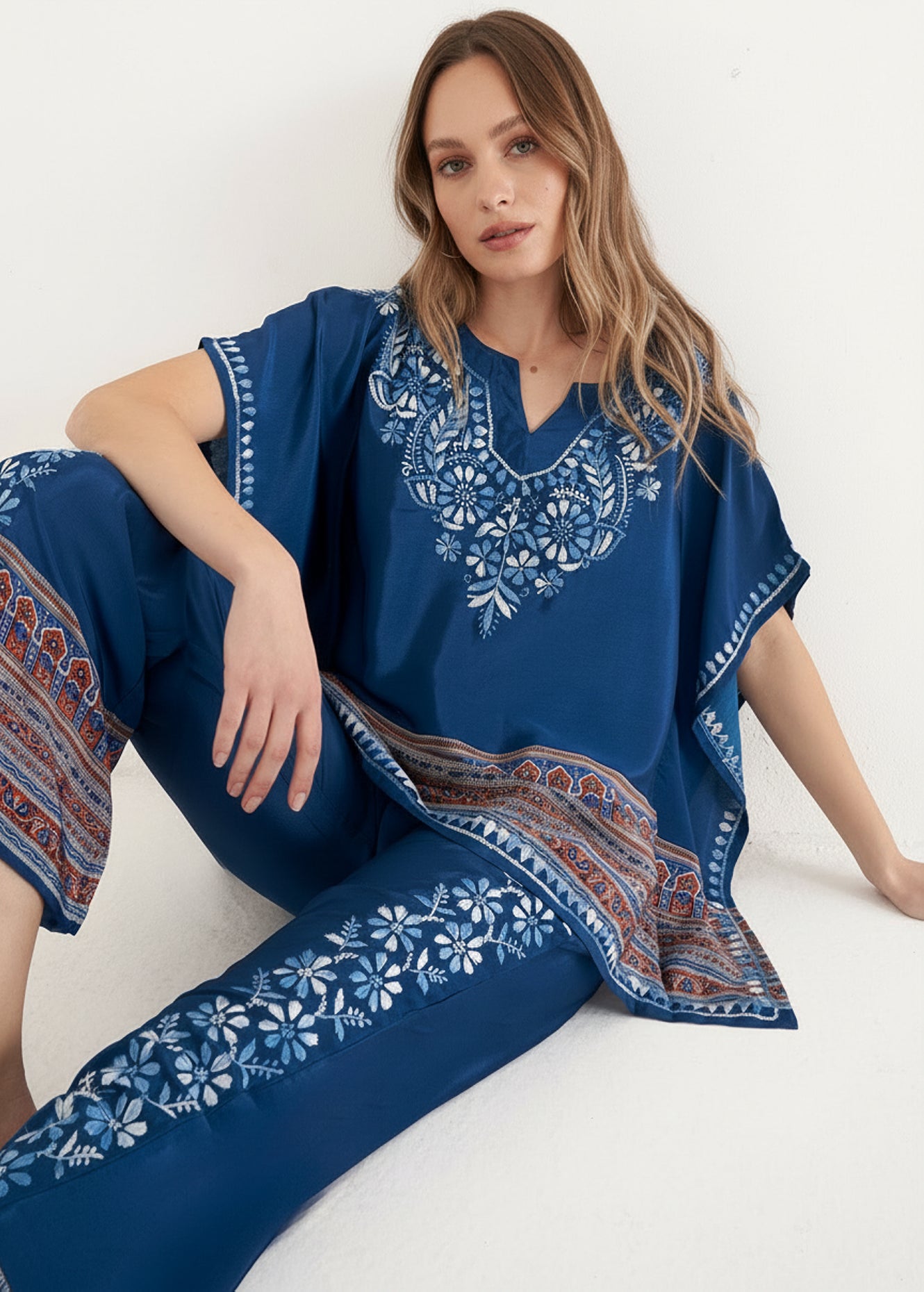 Blusa Batter Fantasia Con Ricamo