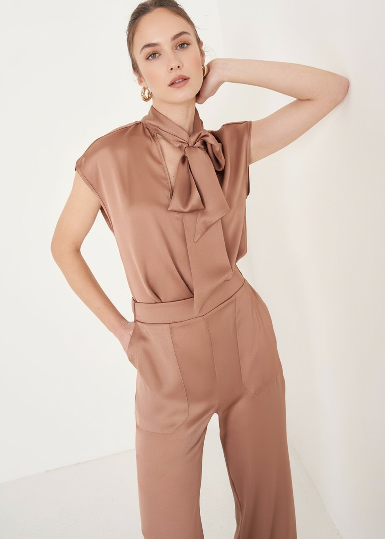Blusa Cablo In Satin