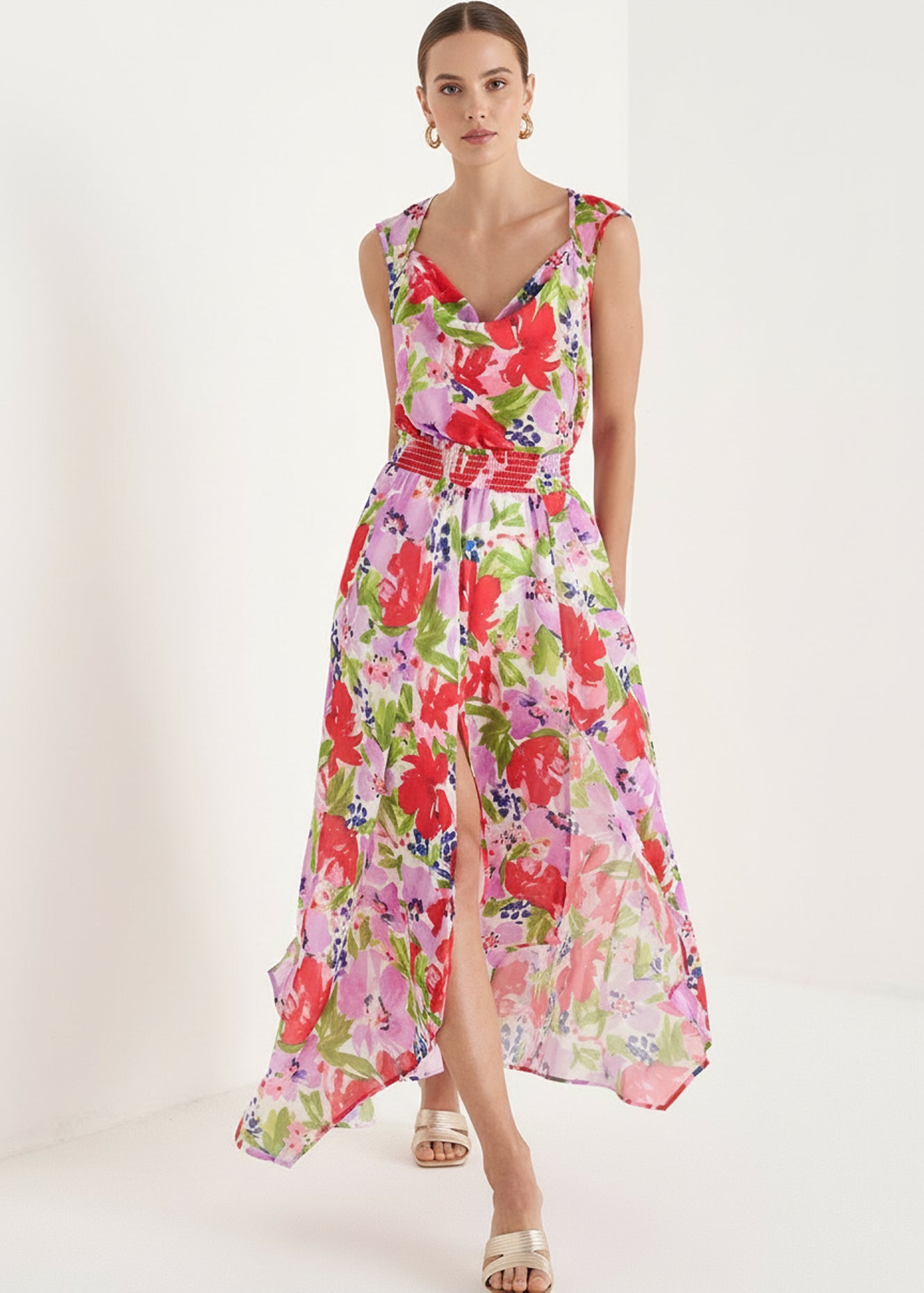 Top Totem fantasia a fiori