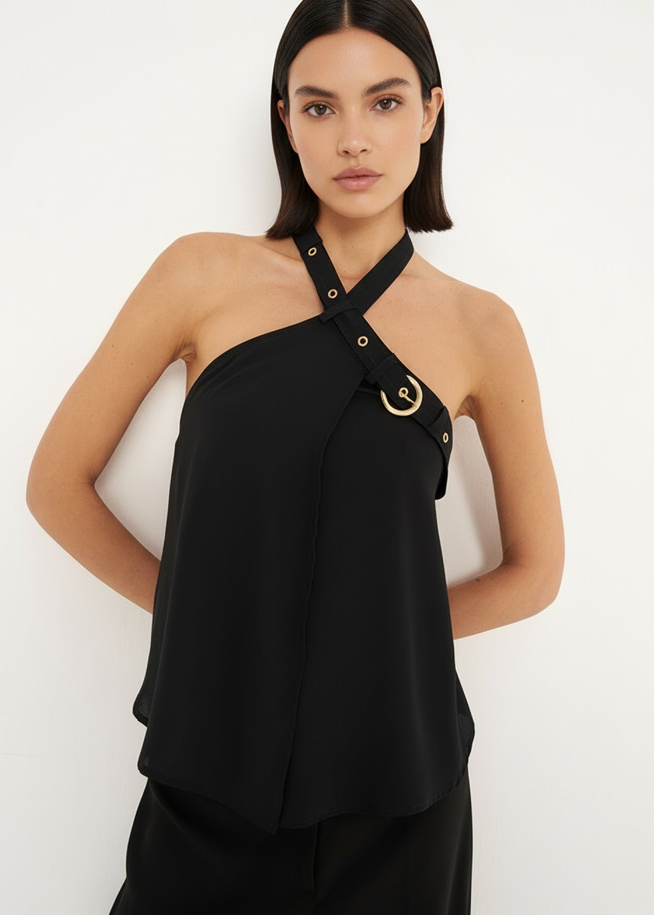 Top Teseo in georgette