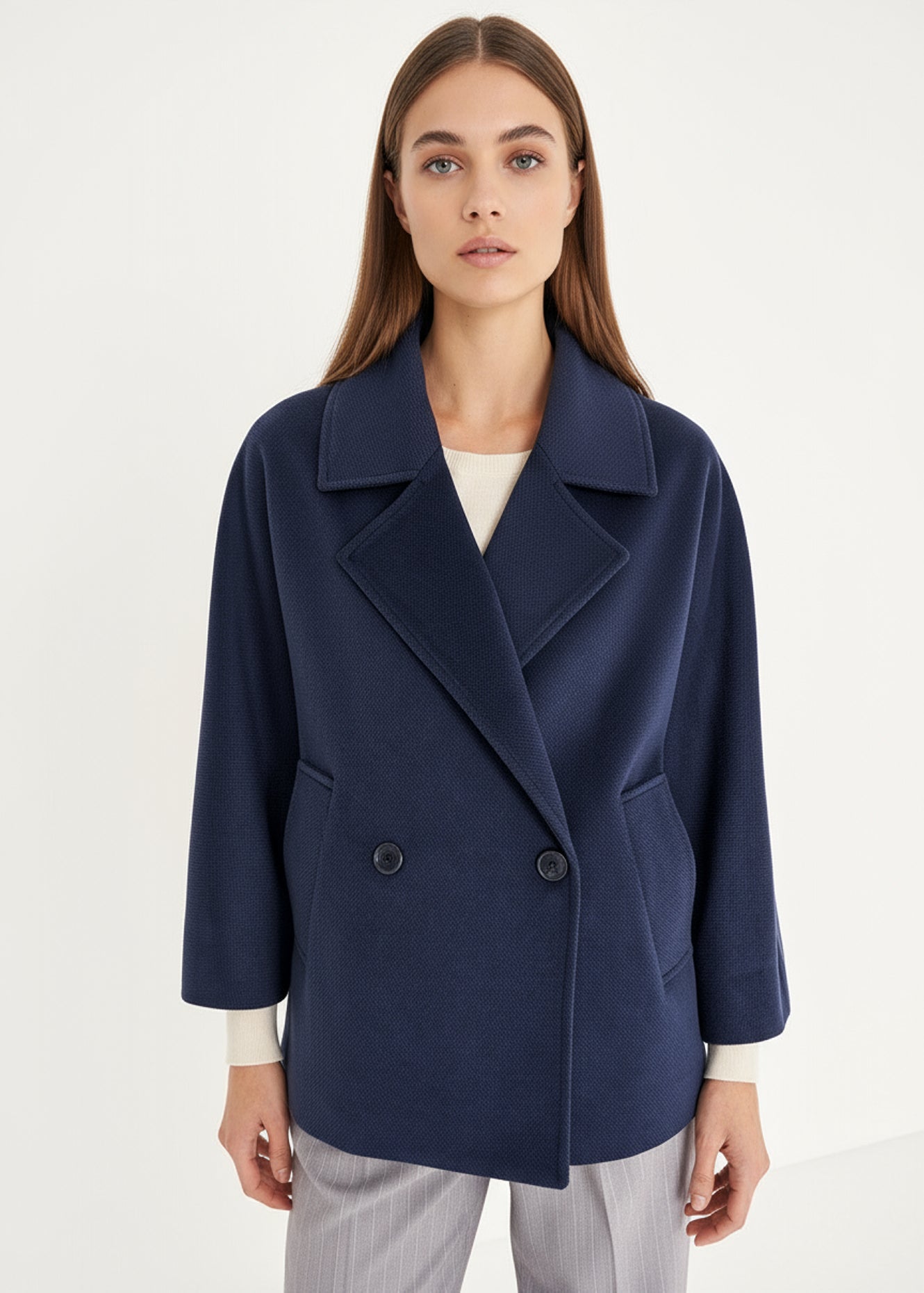 Doppiopetto in panno Cleope