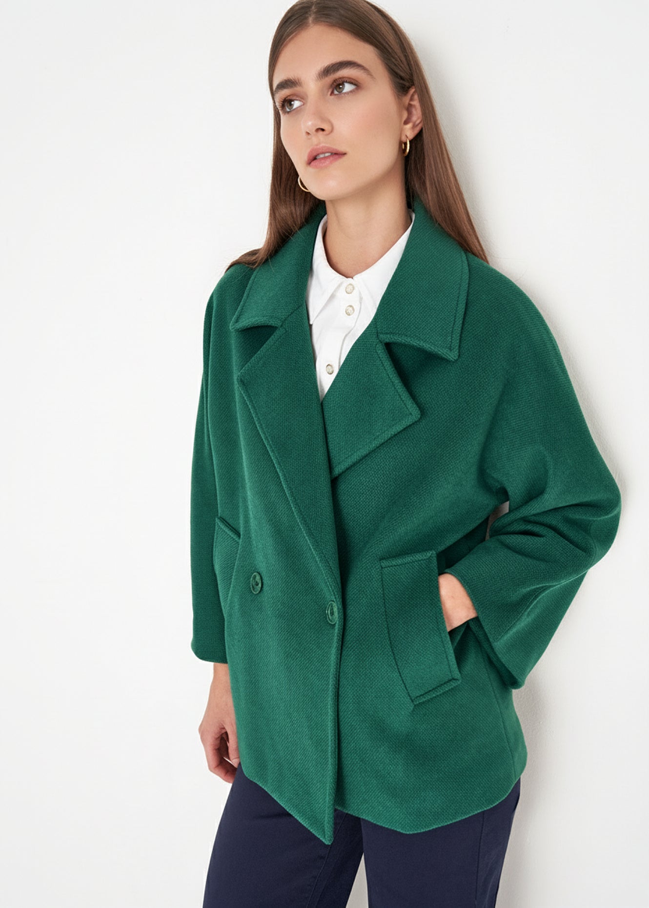 Doppiopetto in panno Cleope