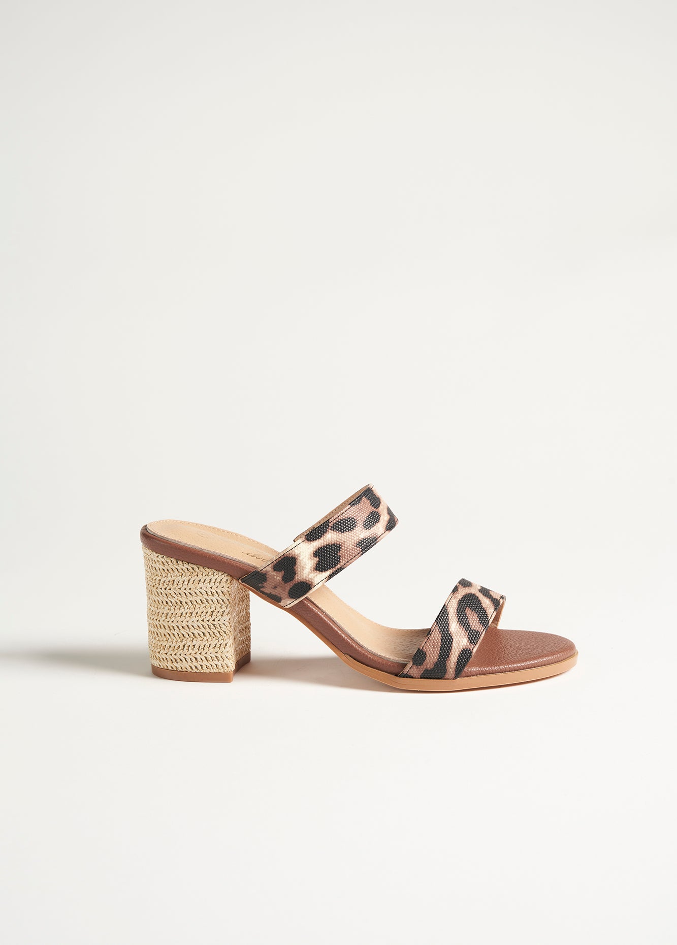 Sandalo Sacula in ecopelle animalier