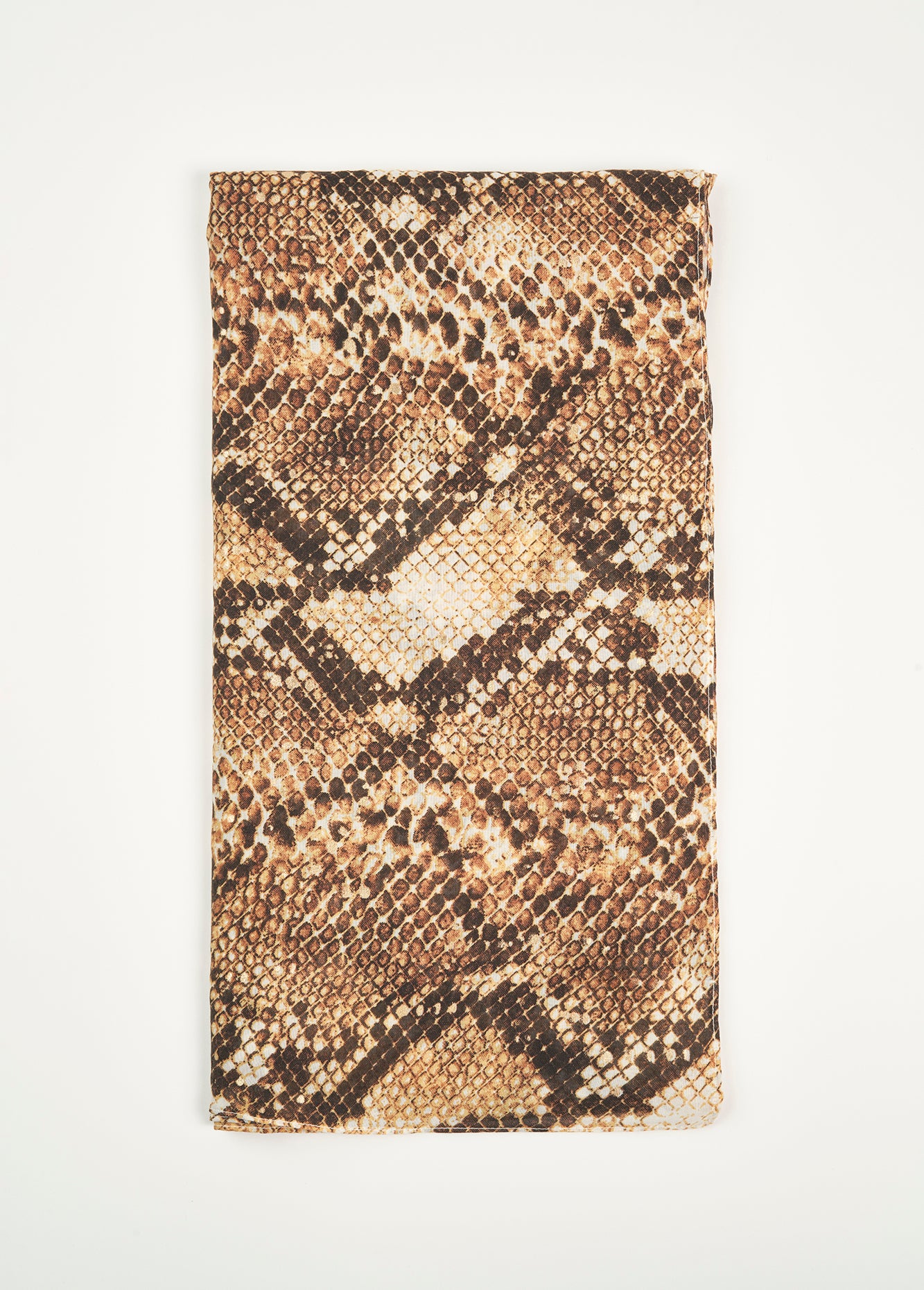 Foulard Sintia stampa pitone