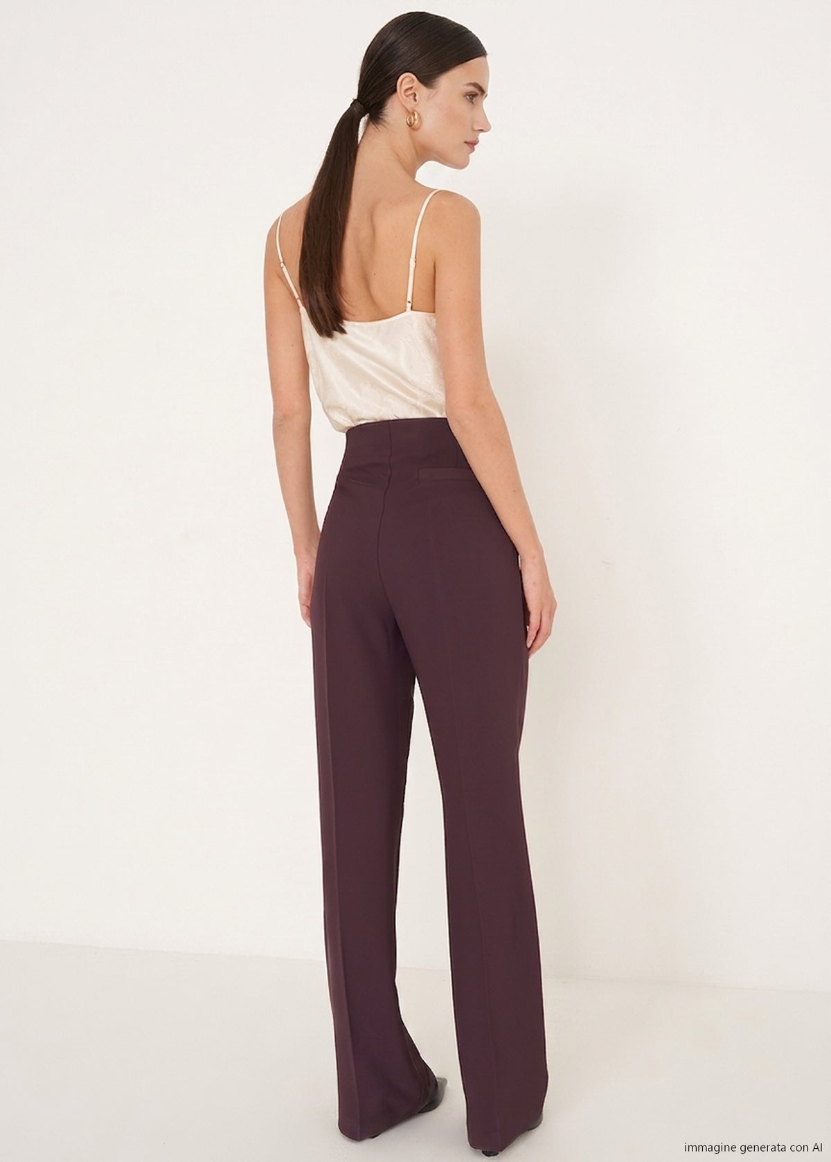 Pantalone Ashley in cady