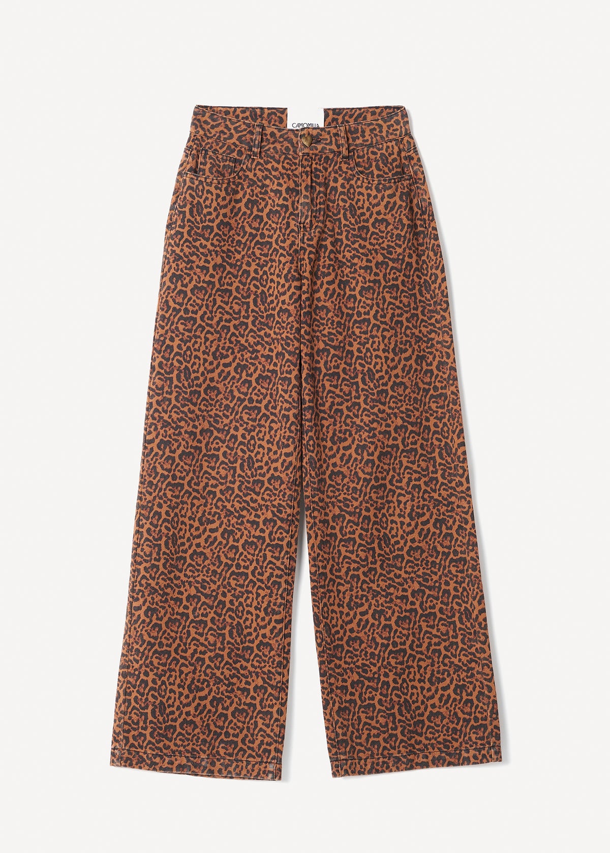 Pantaloni denim Daisy palazzo