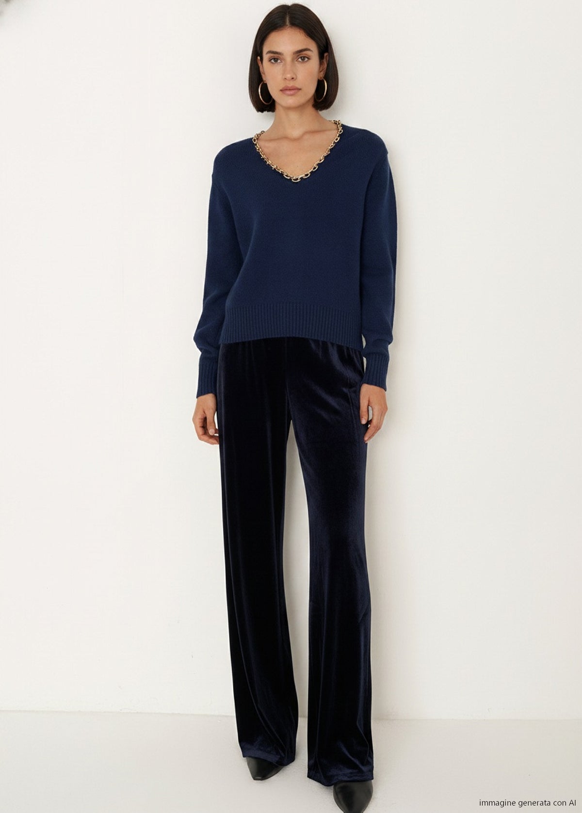 Maglia Malawi con scollo a V