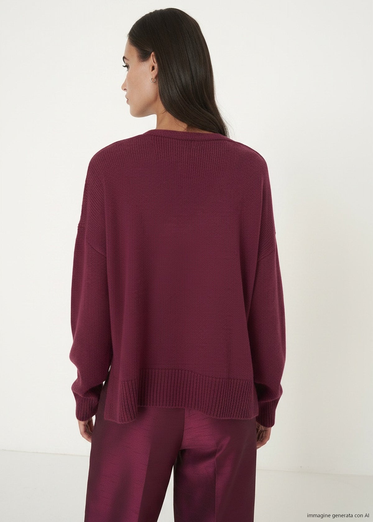 Maglione Malika scollo a V
