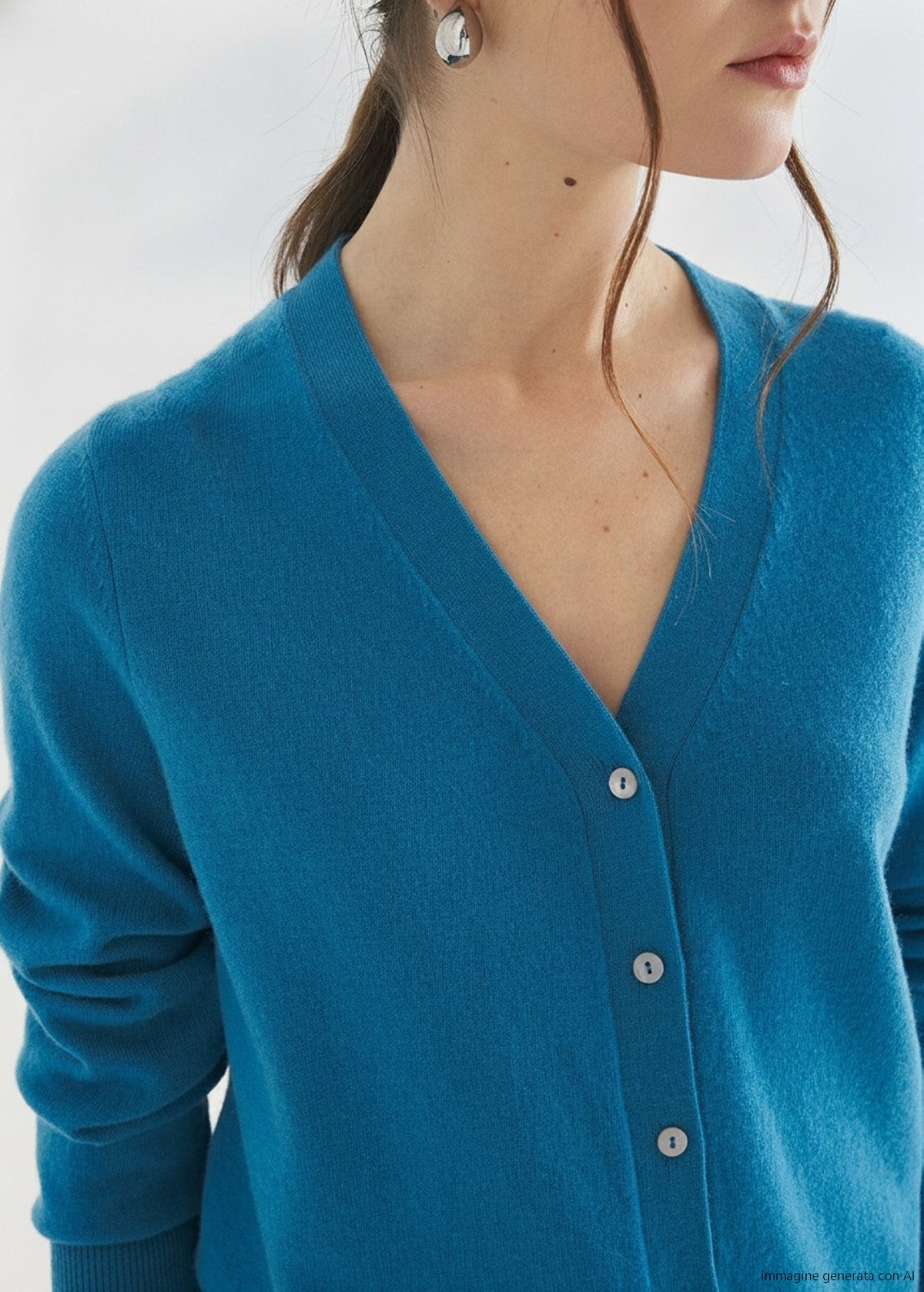 Cardigan Clooney in lana e cashmere