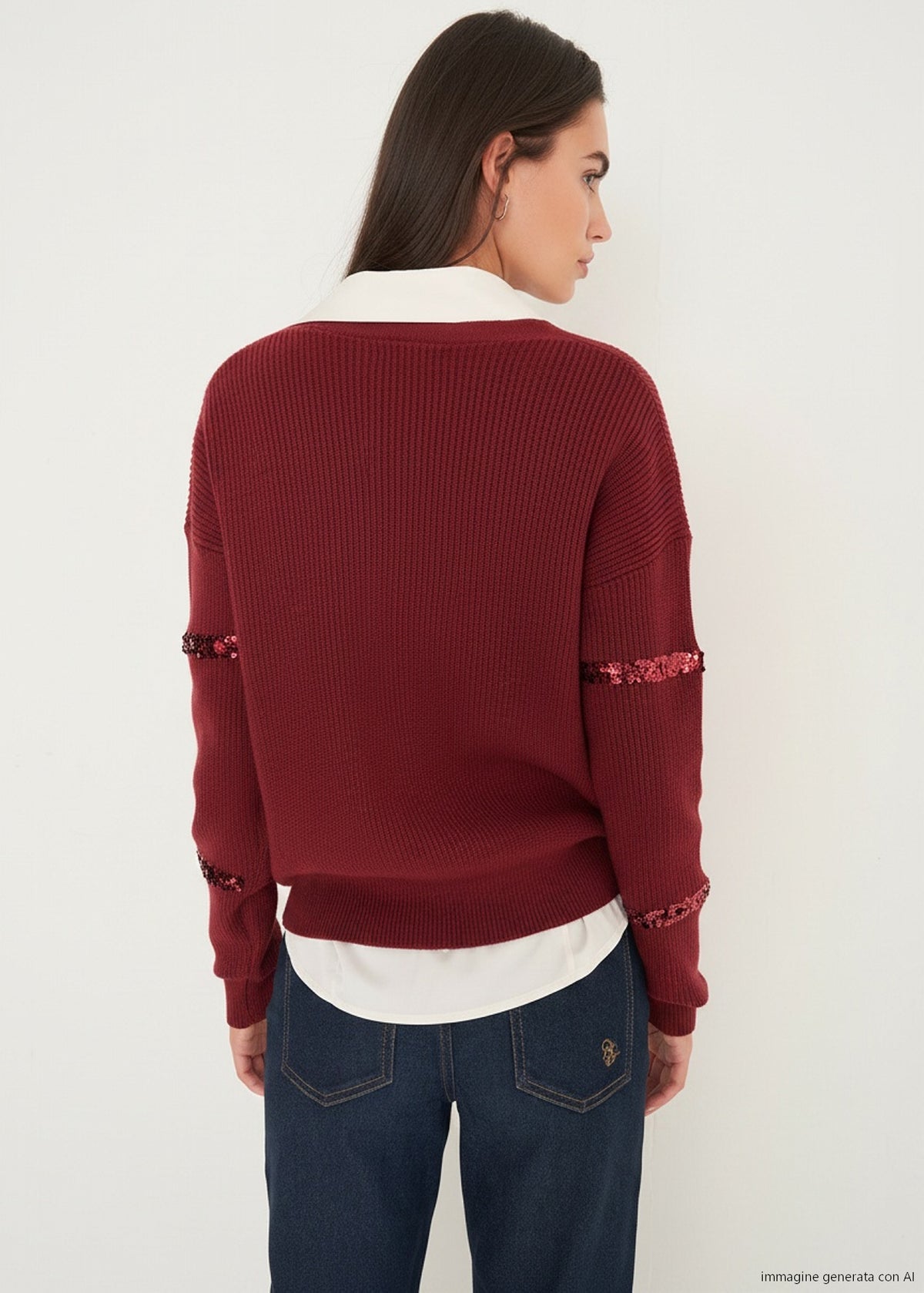 Cardigan Clod con paillettes