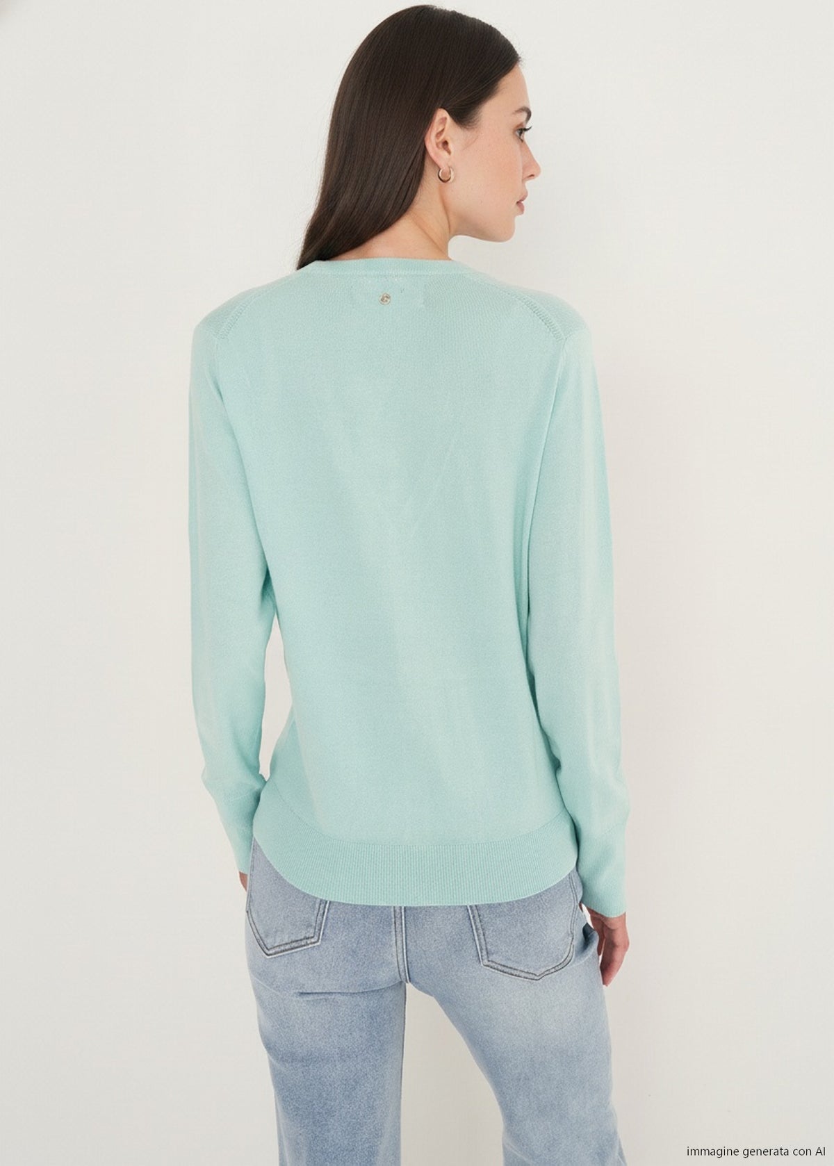 Cardigan Carl con scollo a V