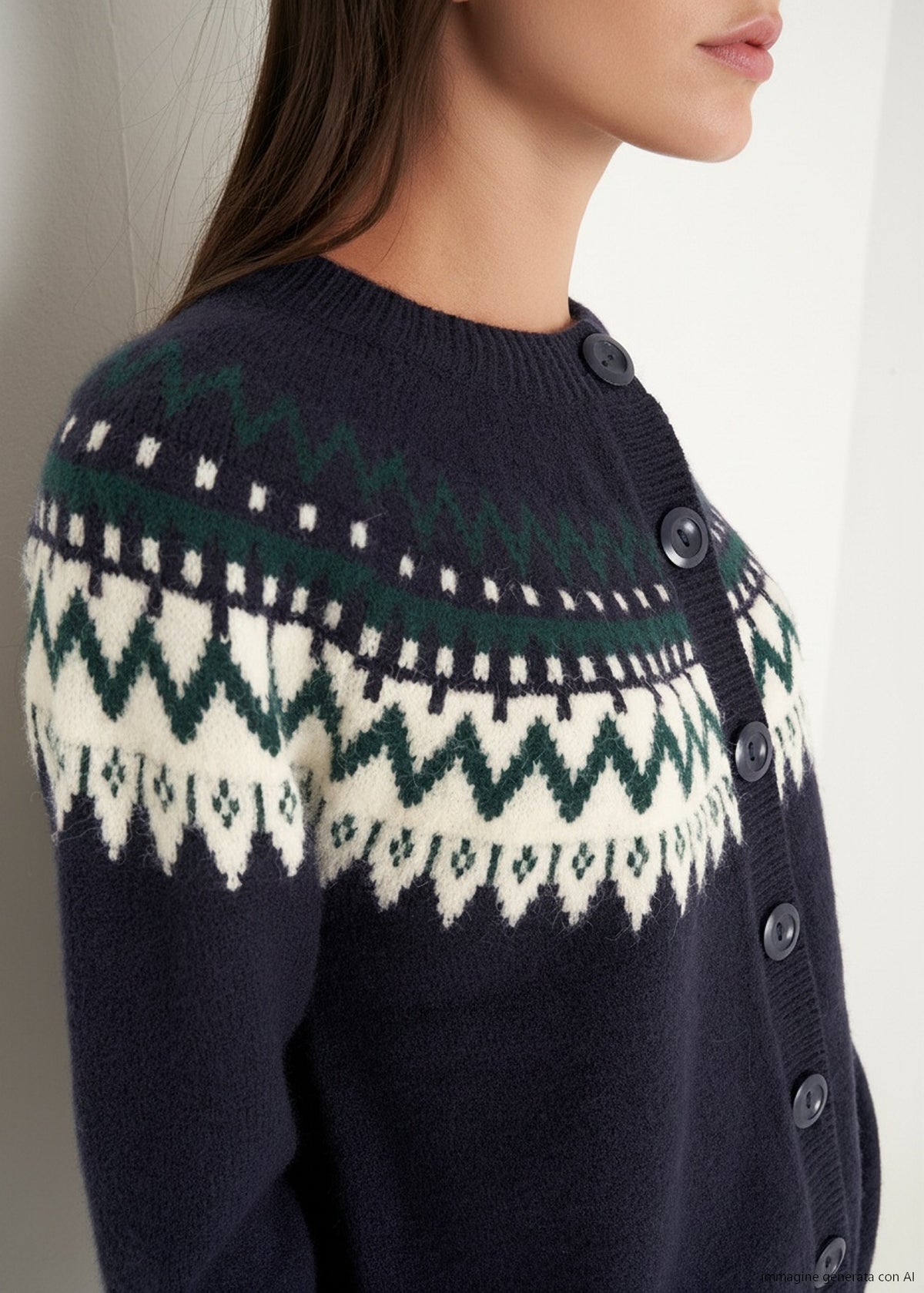 Cardigan Clio fantasia norvegese