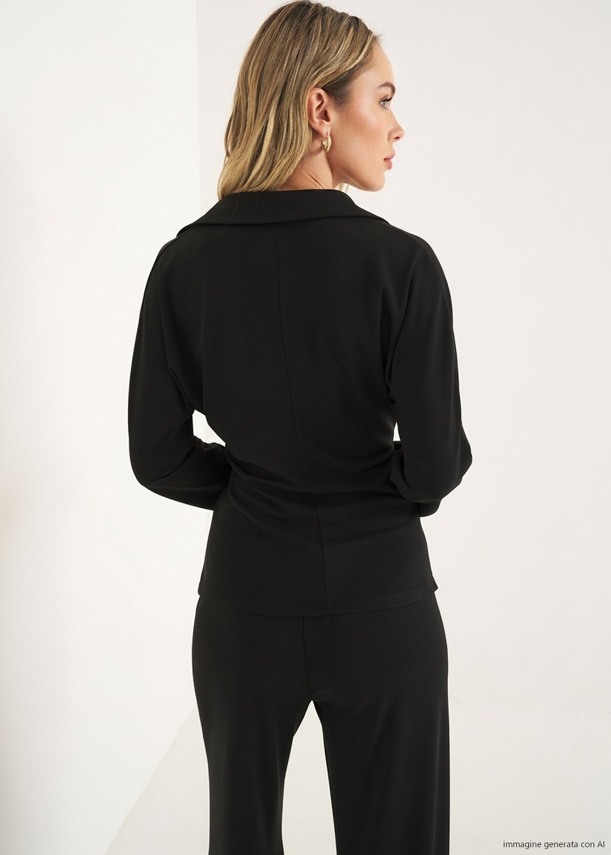 T-shirt Sahara con colletto