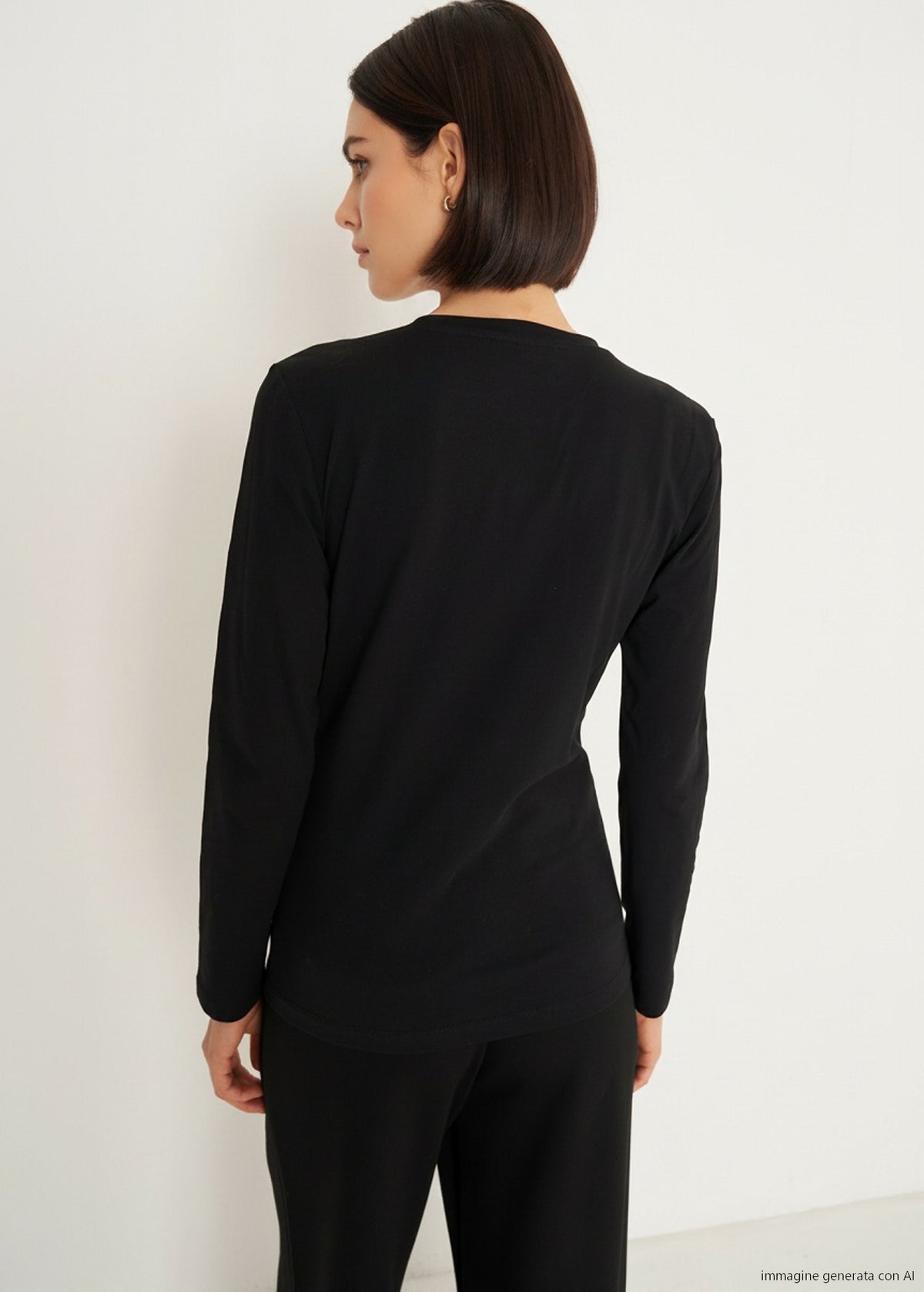 T-shirt Saffye con decorazioni gioiello