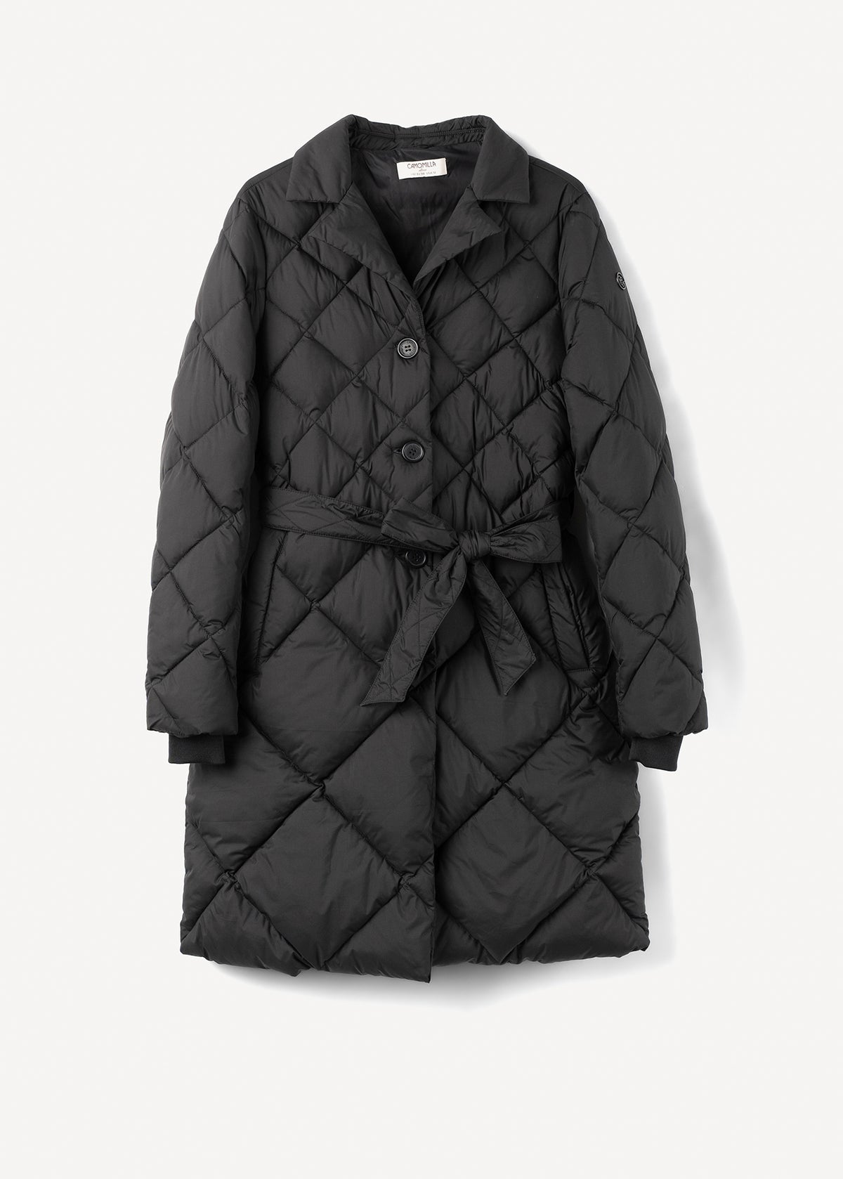 Piumino Pat trapuntato a rombi con gilet staccabil
