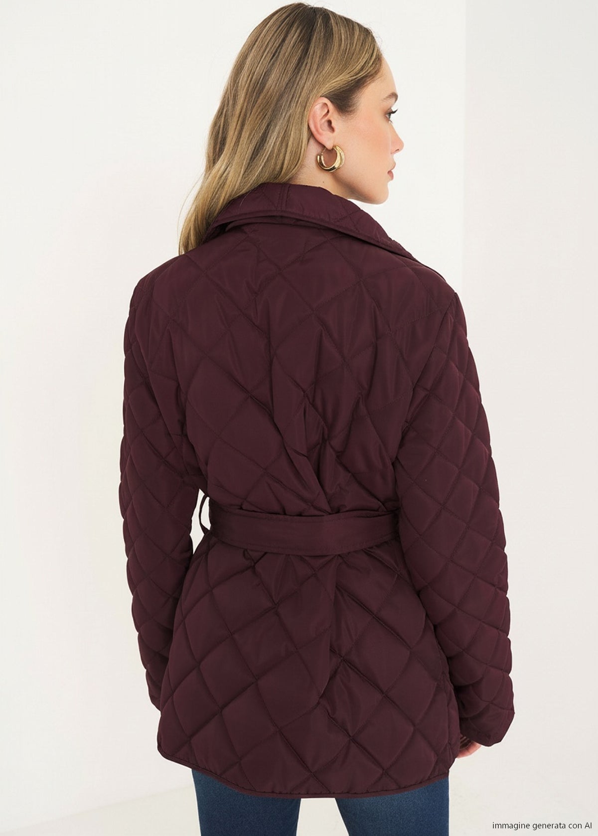 Piumino Paggy con cintura
