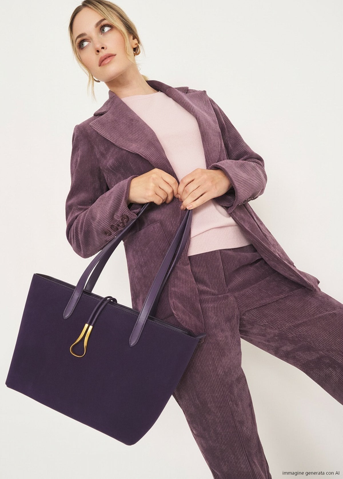 Shopping Betty in ecopelle e ecocamoscio