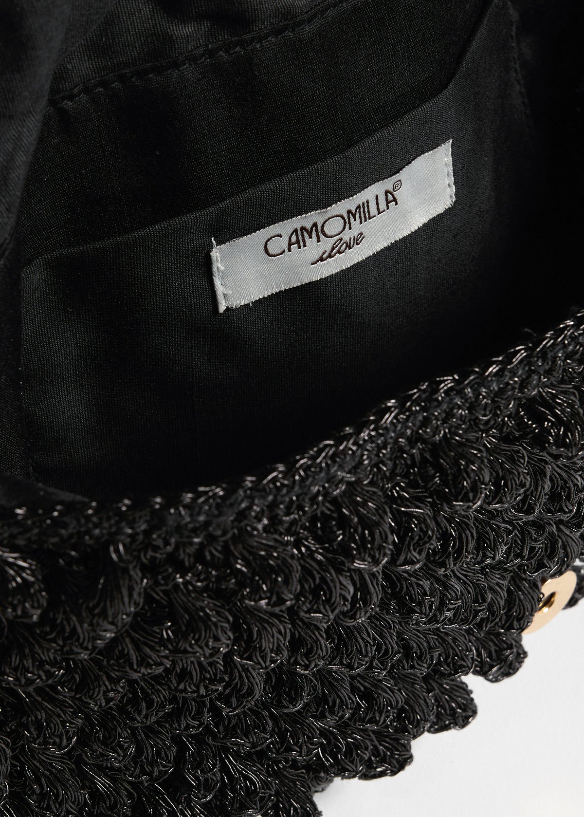 Pochette Basha lavorazione crochet