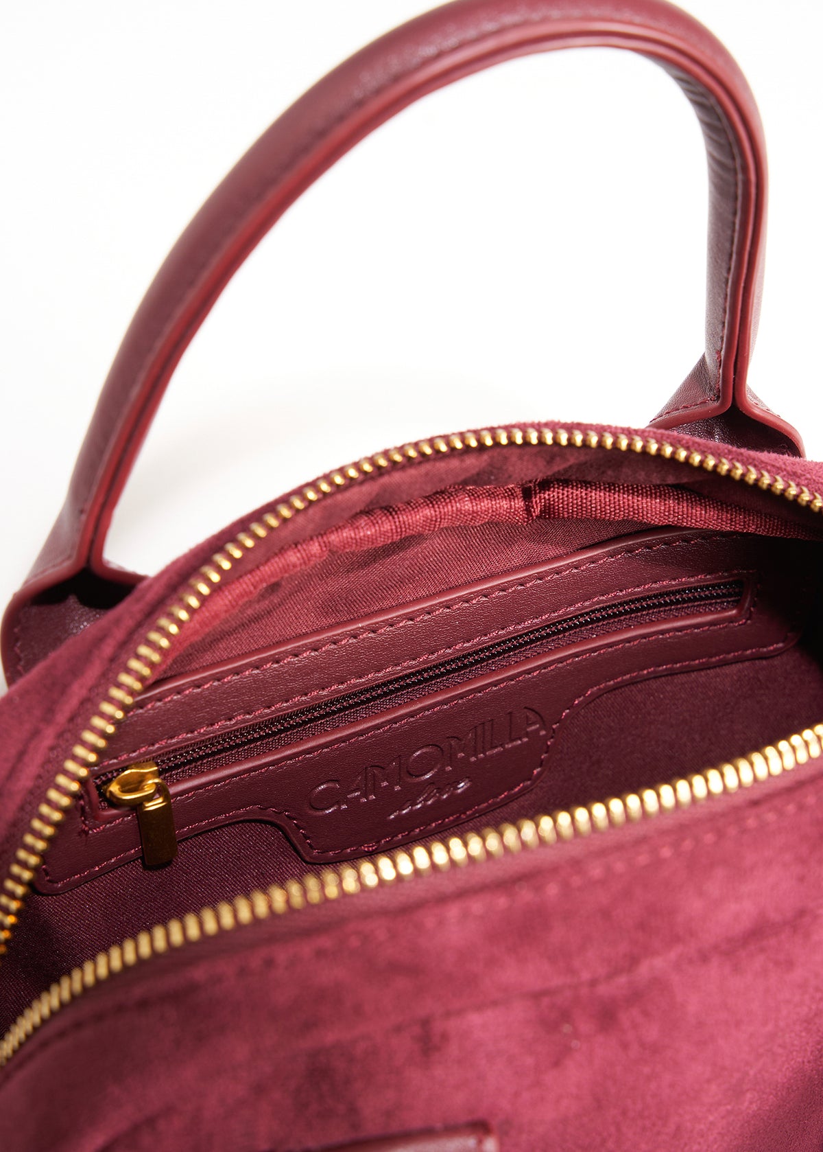 Borsa Blair a bauletto in ecocamoscio