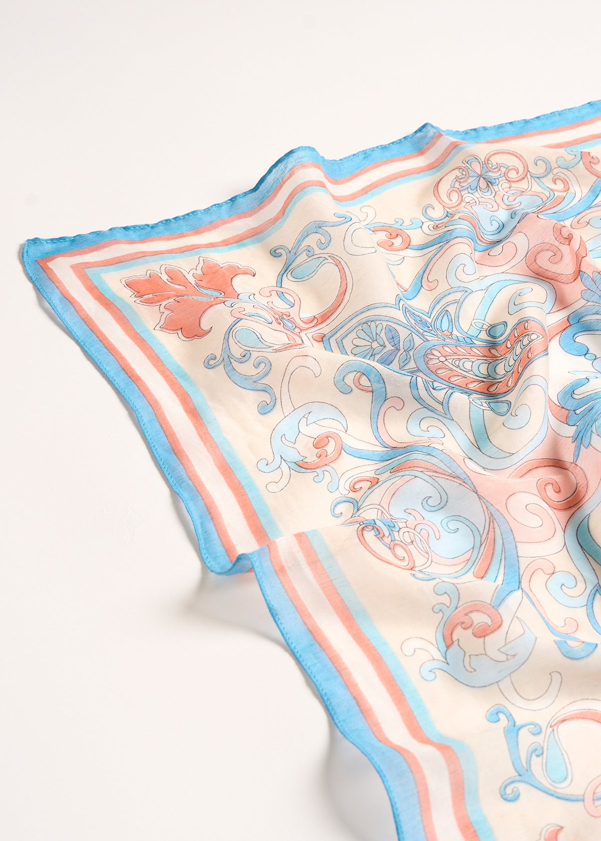 Foulard Sean in seta fantasia