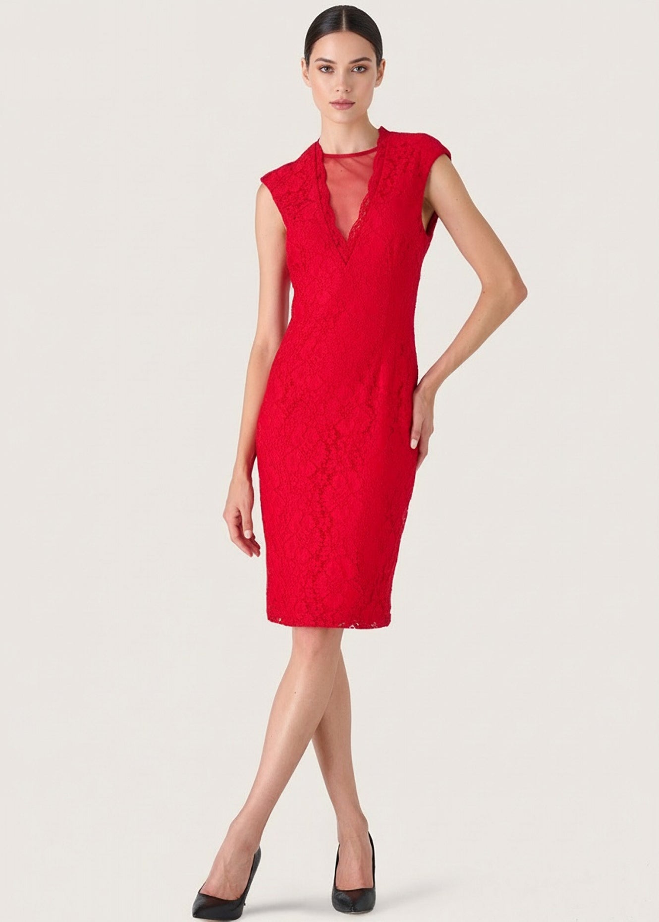 Abito Linda in pizzo