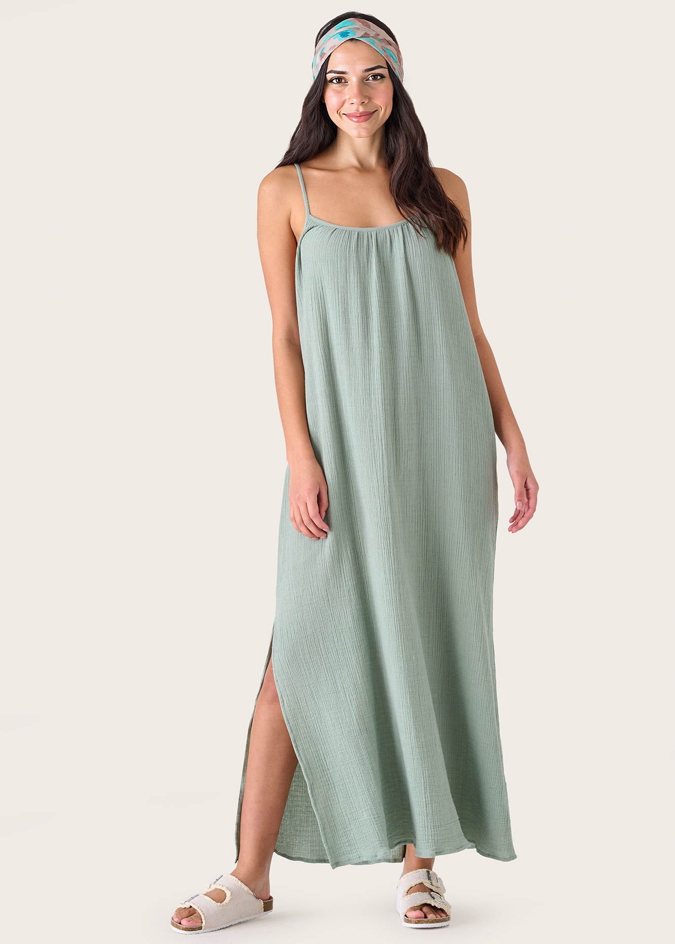 Abito lungo Adhara 100% cotone