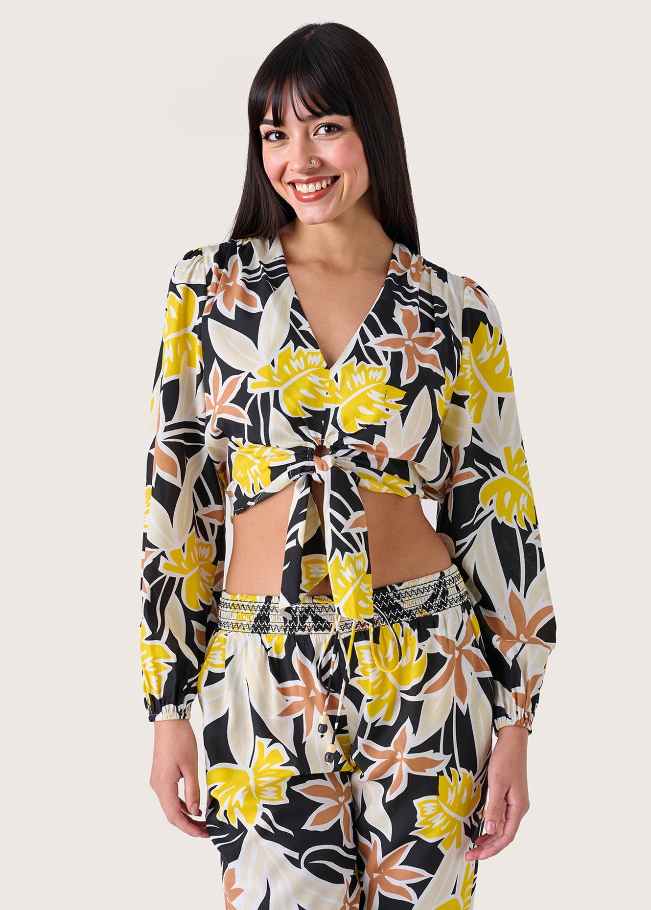 Blusa corta Cassia