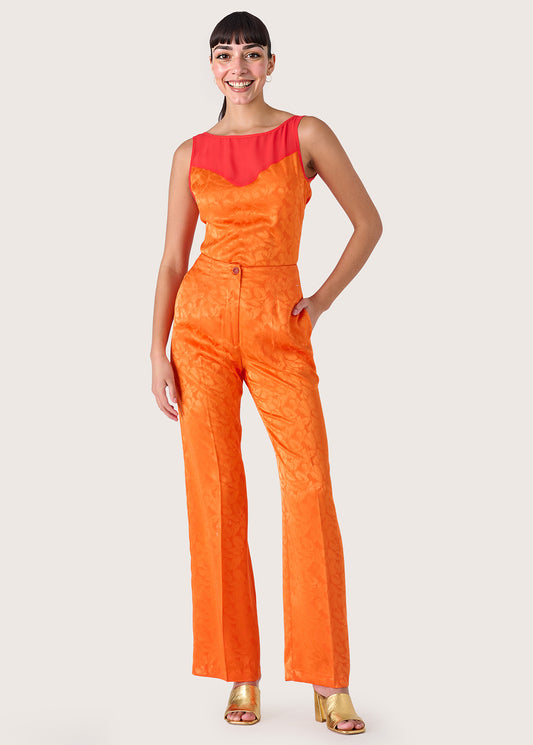 Pantaloni Emilya in satin