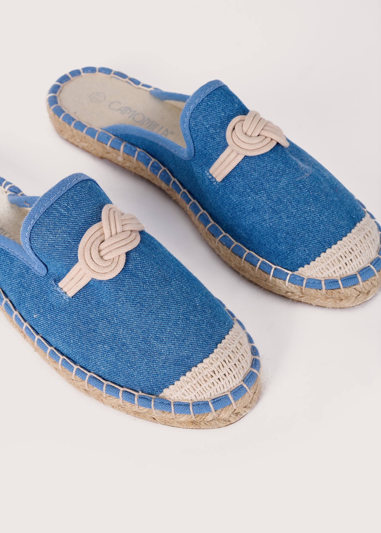 Espadrillas Sun in medium denim