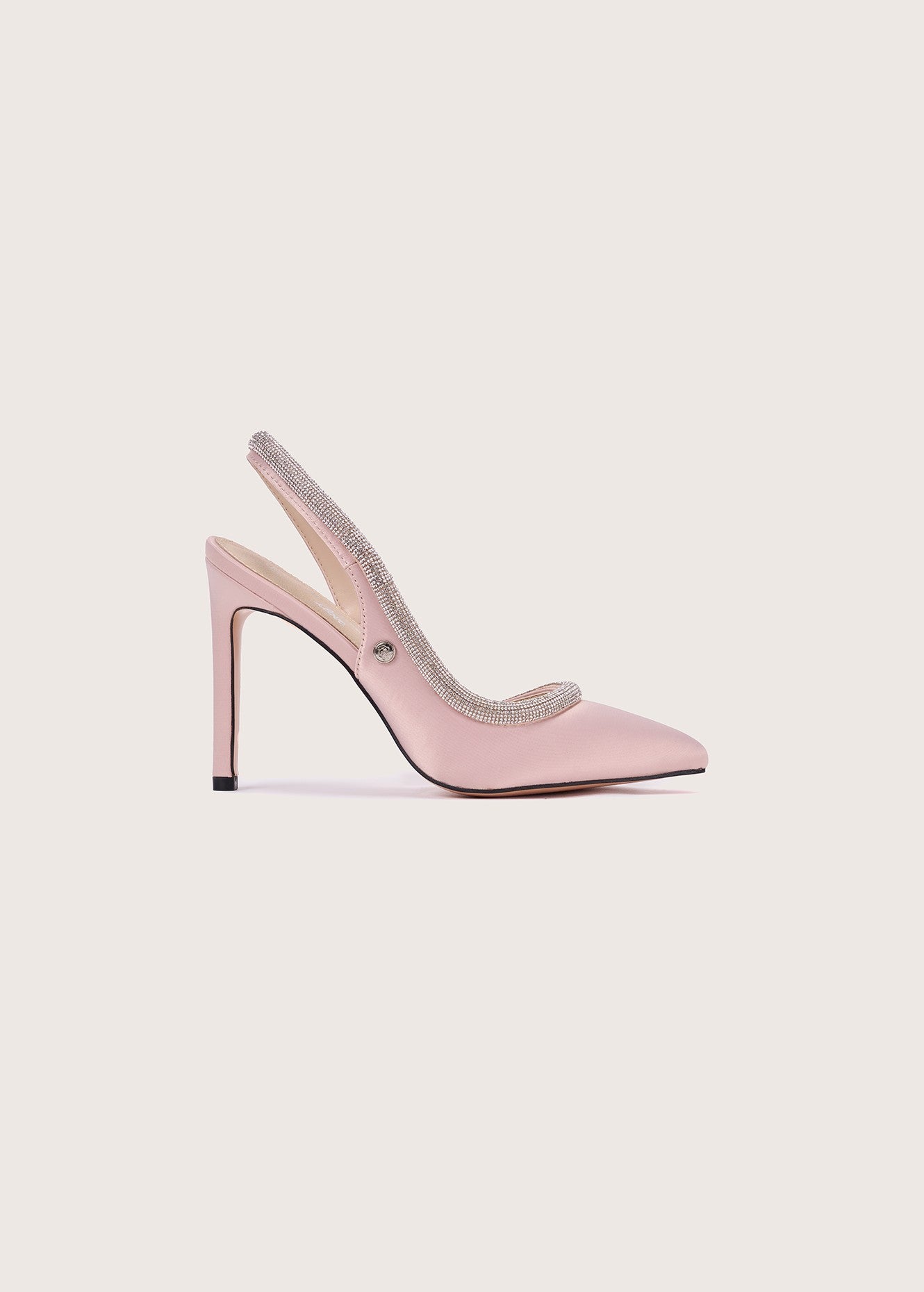 Sandalo decollete Syd in satin