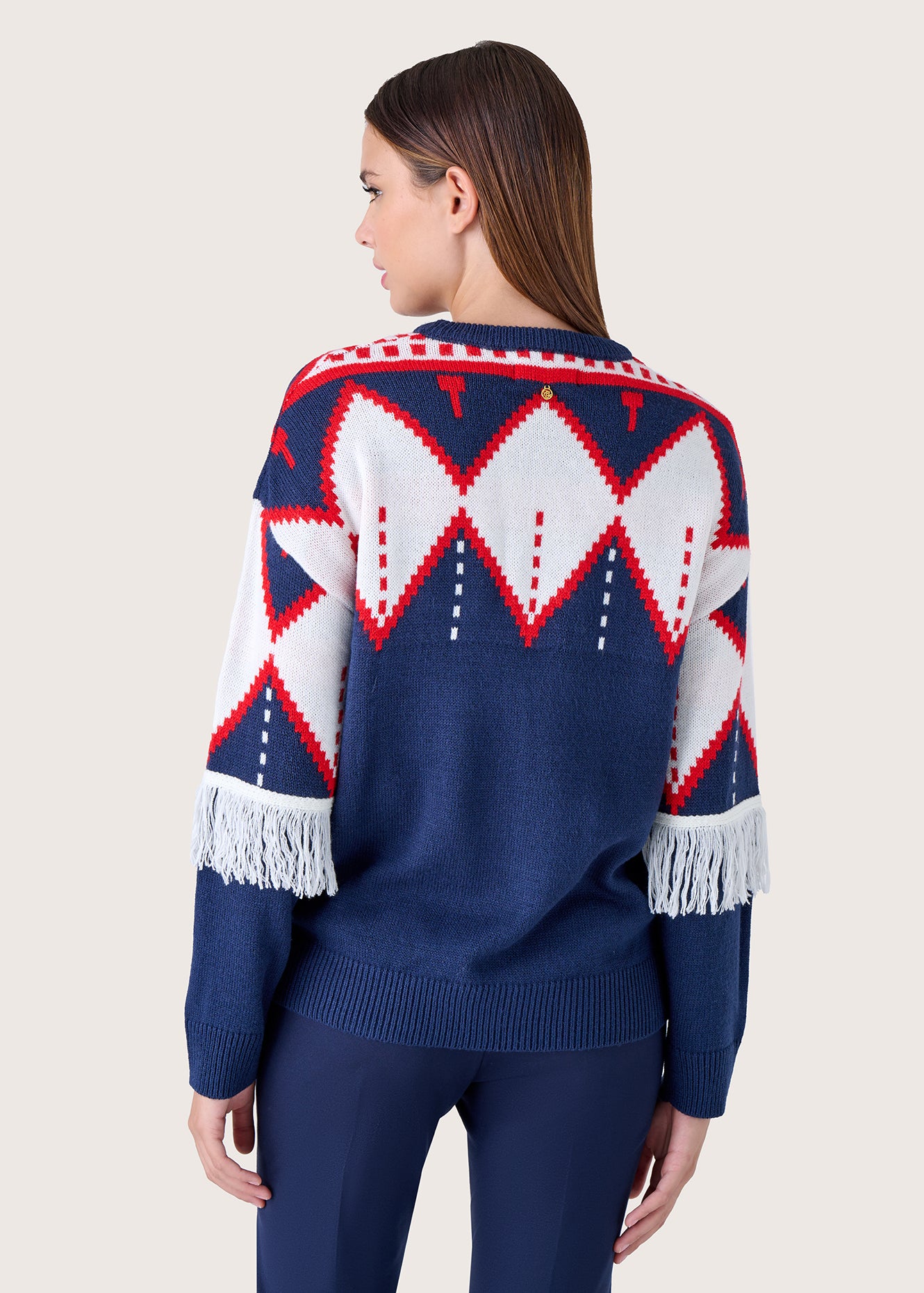 Maglia Marina fantasia natalizia