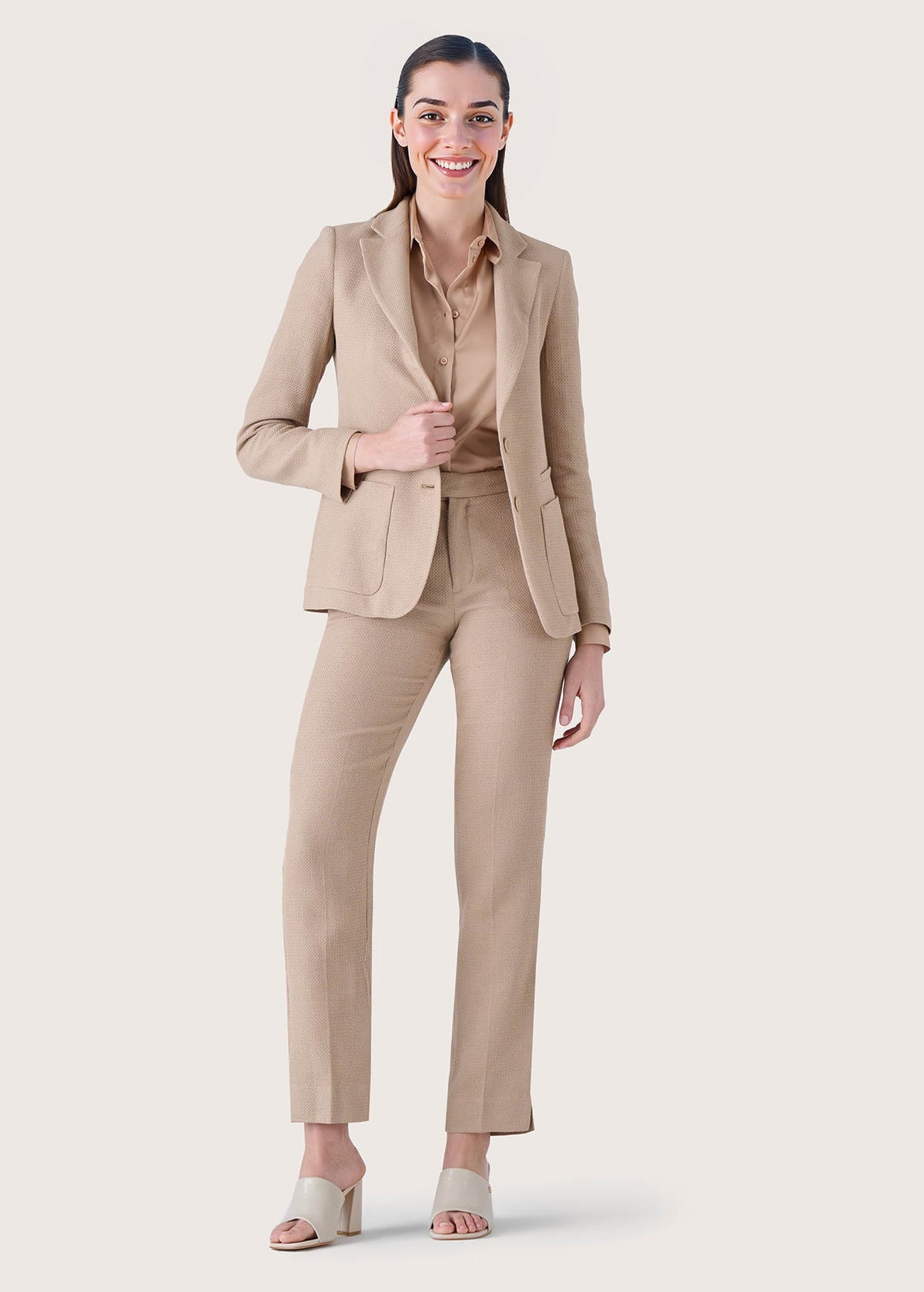 Pantalone Alice effetto stuoia