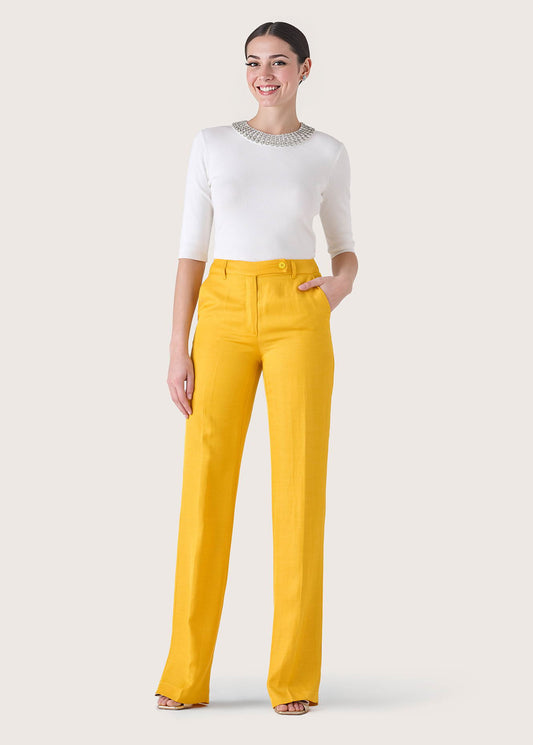 Pantalone Giorgia in misto lino